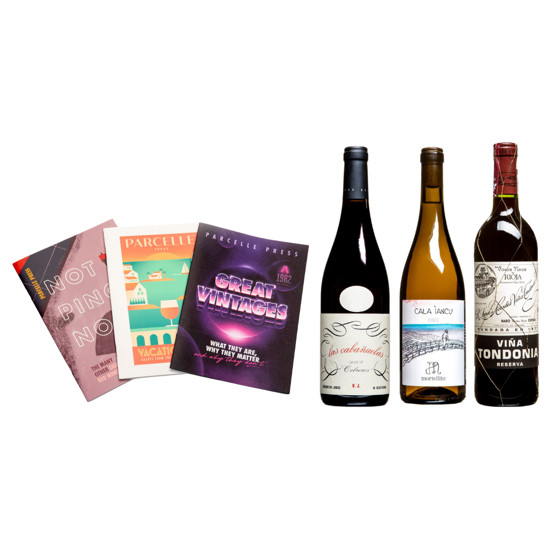 Parcelle Press Journals + Wine 3-pack - Parcelle Wine