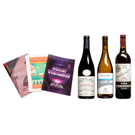 Parcelle Press Journals + Wine 3-pack - Parcelle Wine