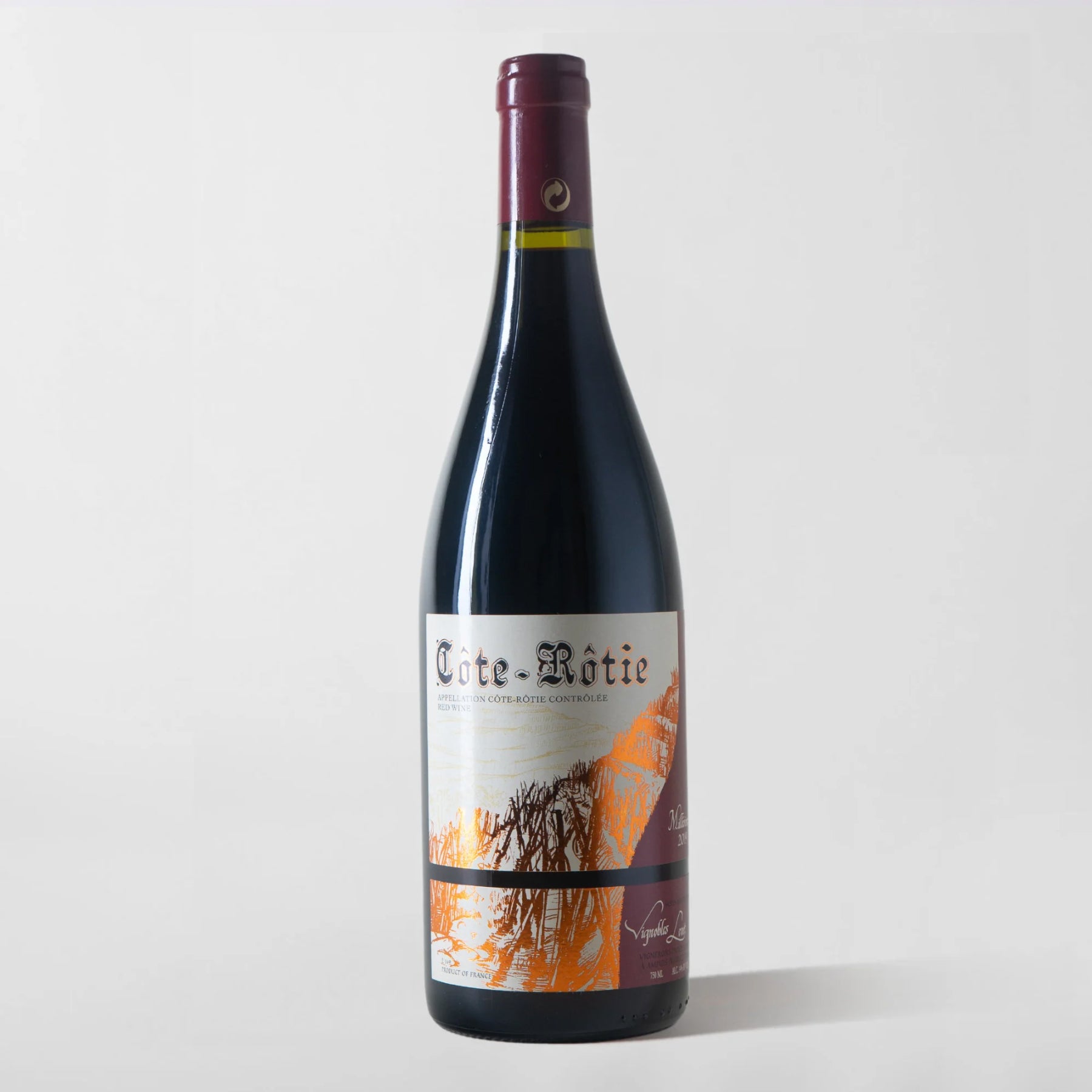 Bernard Levet, Côte-Rôtie 2019 - Parcelle Wine