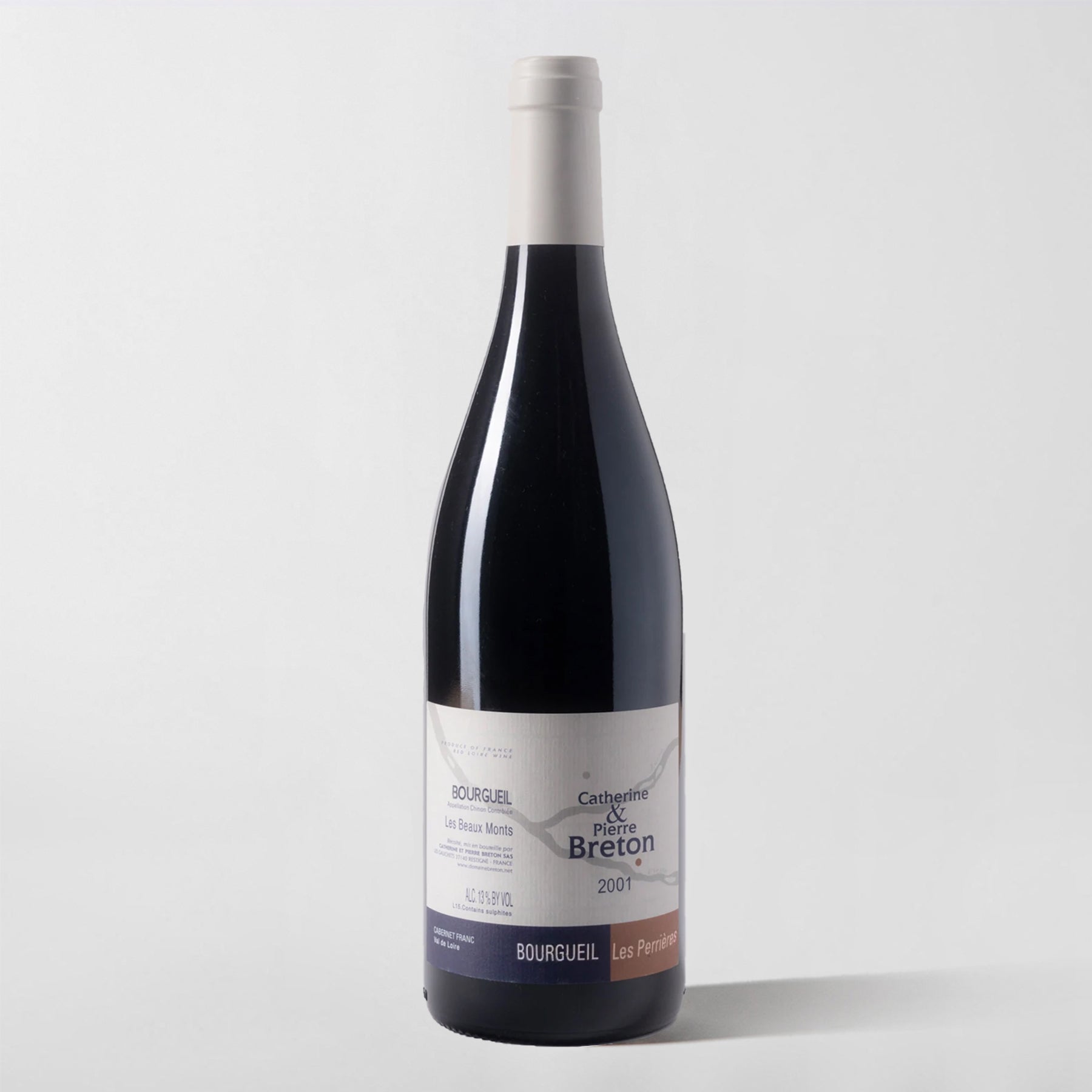 Catherine & Pierre Breton, 'Les Perrières' Bourgueil 2001 - Parcelle Wine