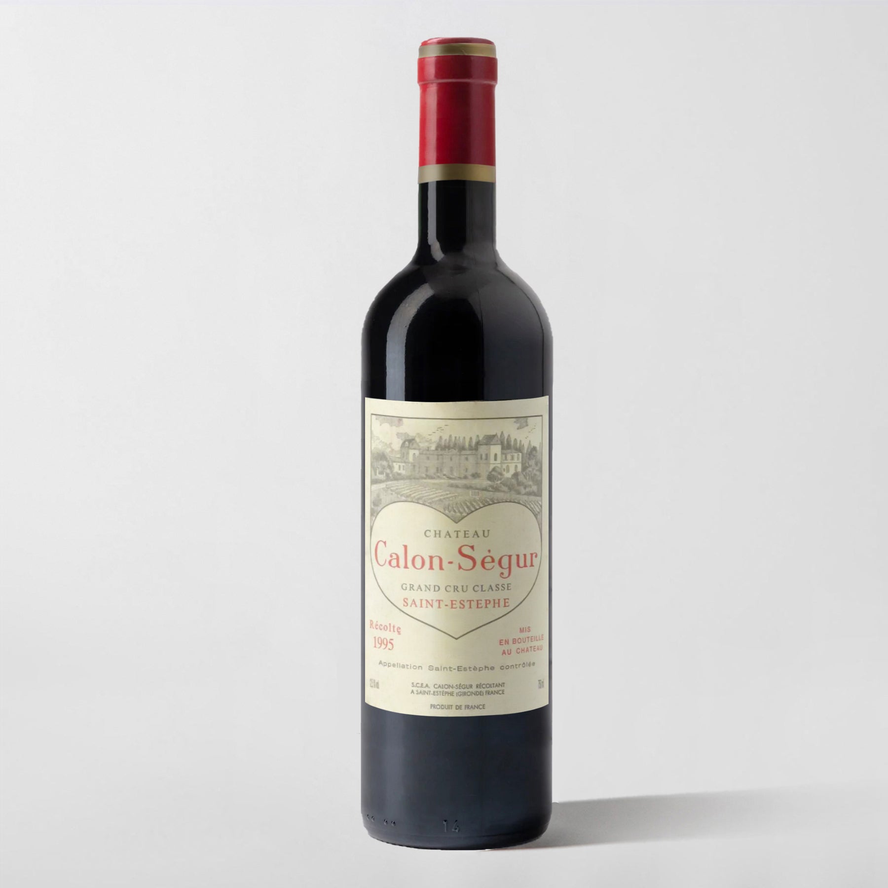 Château Calon-Ségur, 1995 - Parcelle Wine