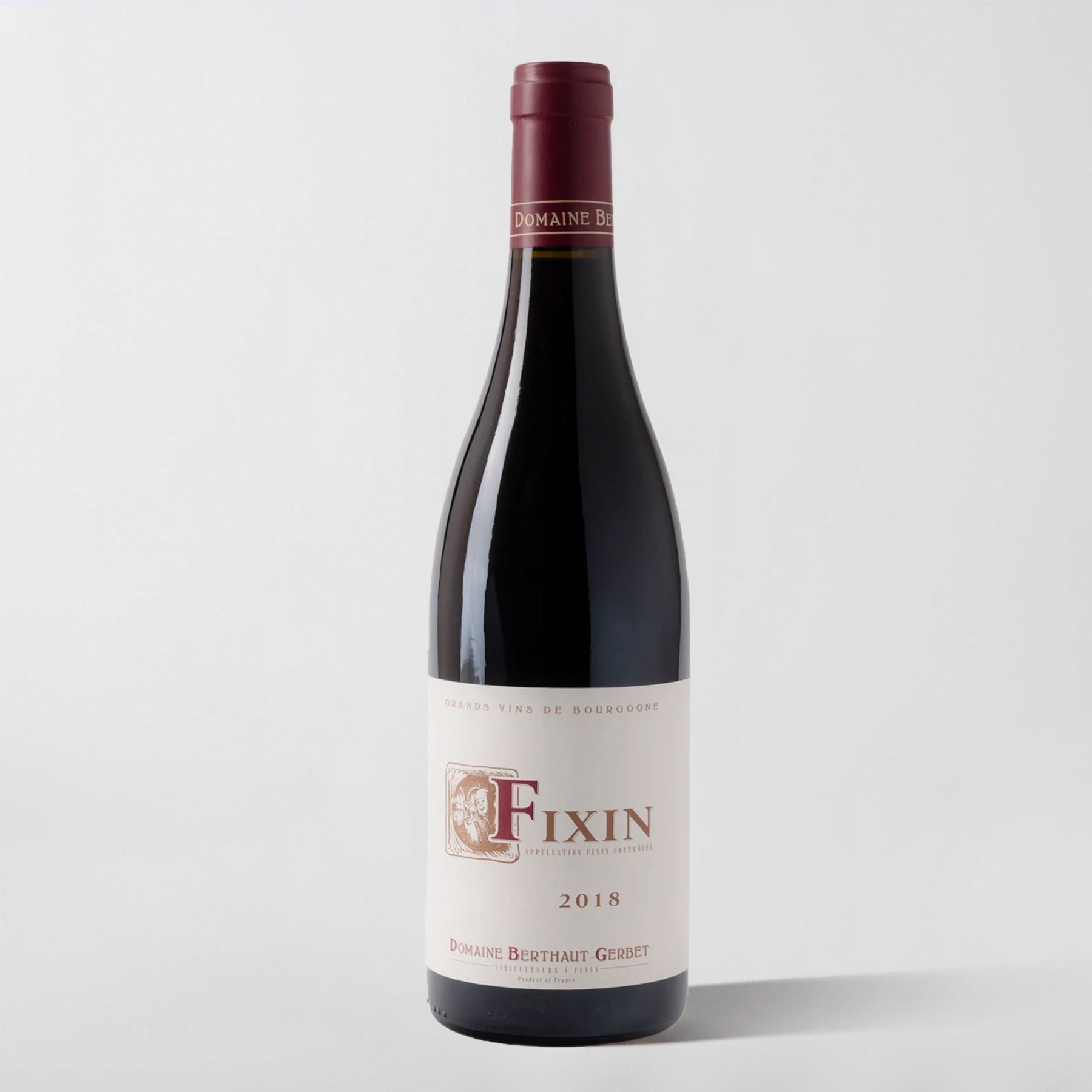 Domaine Berthaut-Gerbet, Fixin 2018 - Parcelle Wine