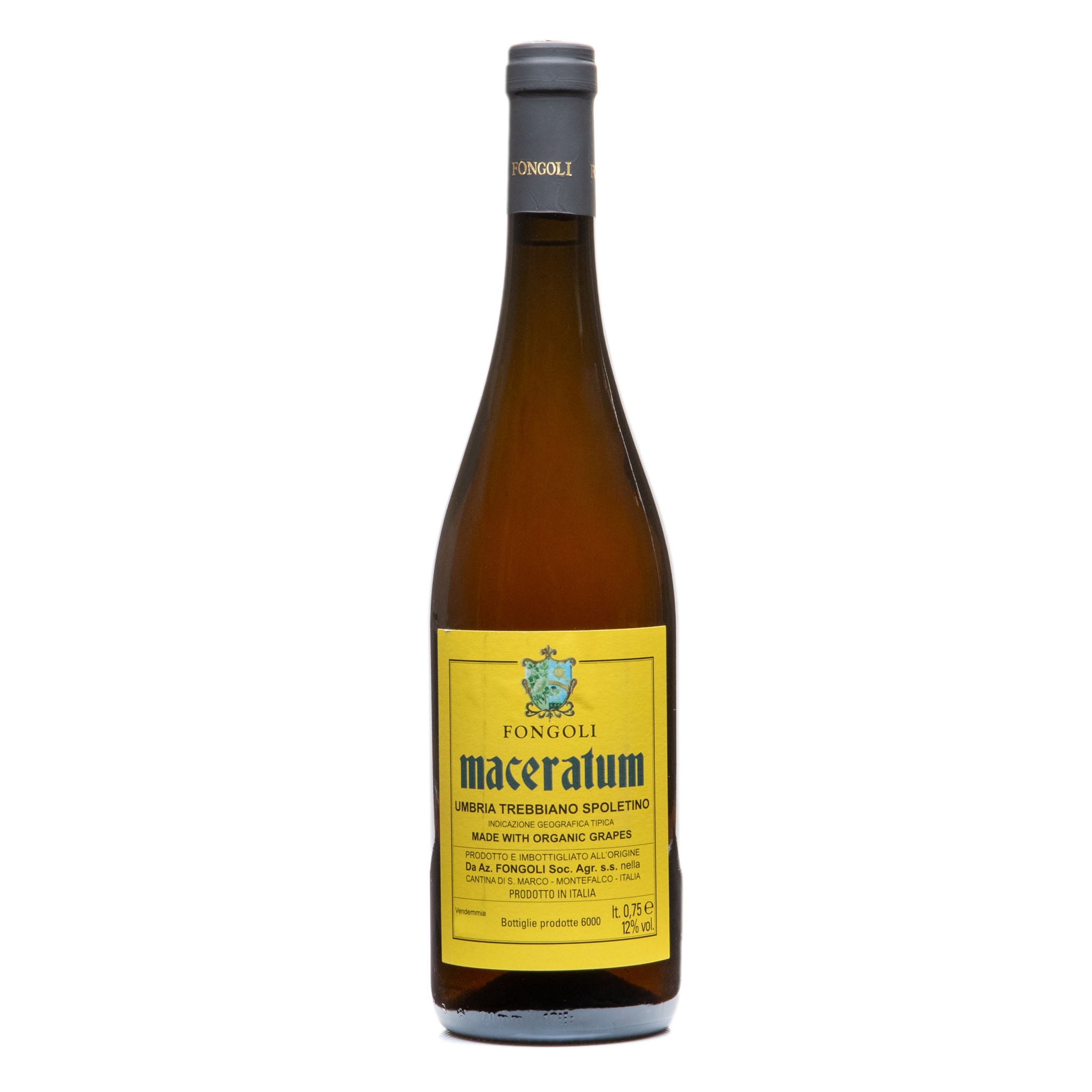Fongoli, Trebbiano Spoletino Umbria 2019 from Fongoli - Parcelle Wine