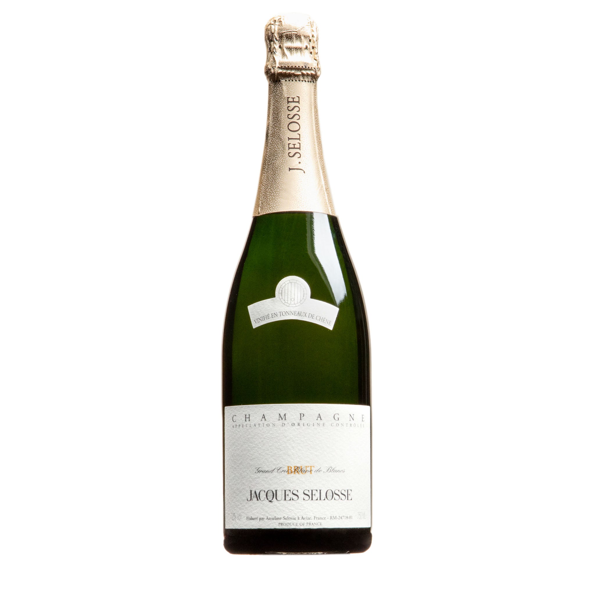 Jacques Selosse, 'Initial' Blanc de Blancs Brut NV from Jacques Selosse - Parcelle Wine