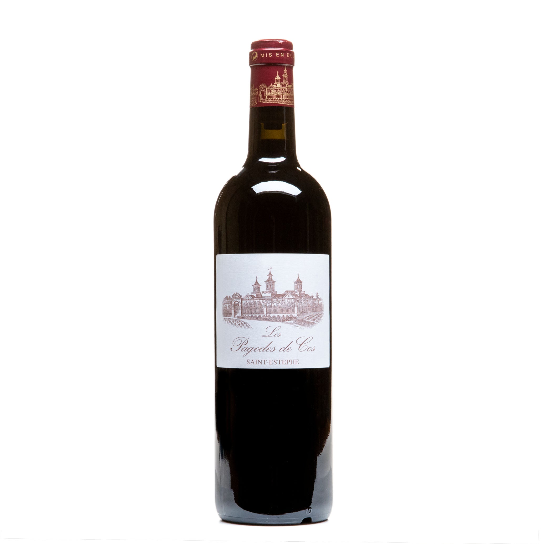 Les Pagodes de Cos, St. Estèphe Bordeaux 2014 from Les Pagodes de Cos - Parcelle Wine