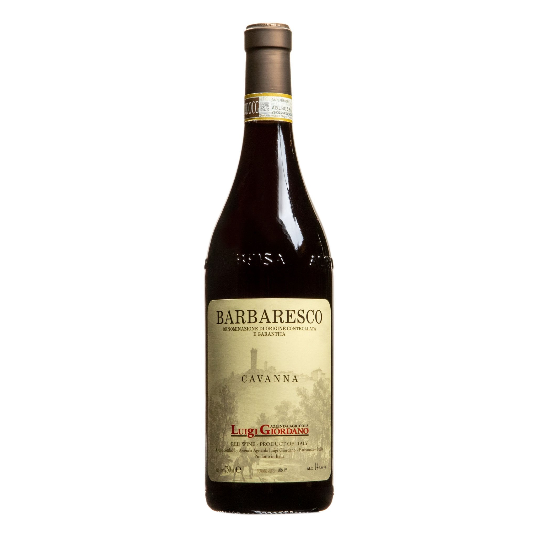 Luigi Giordano, Barbaresco 1986 - Parcelle Wine
