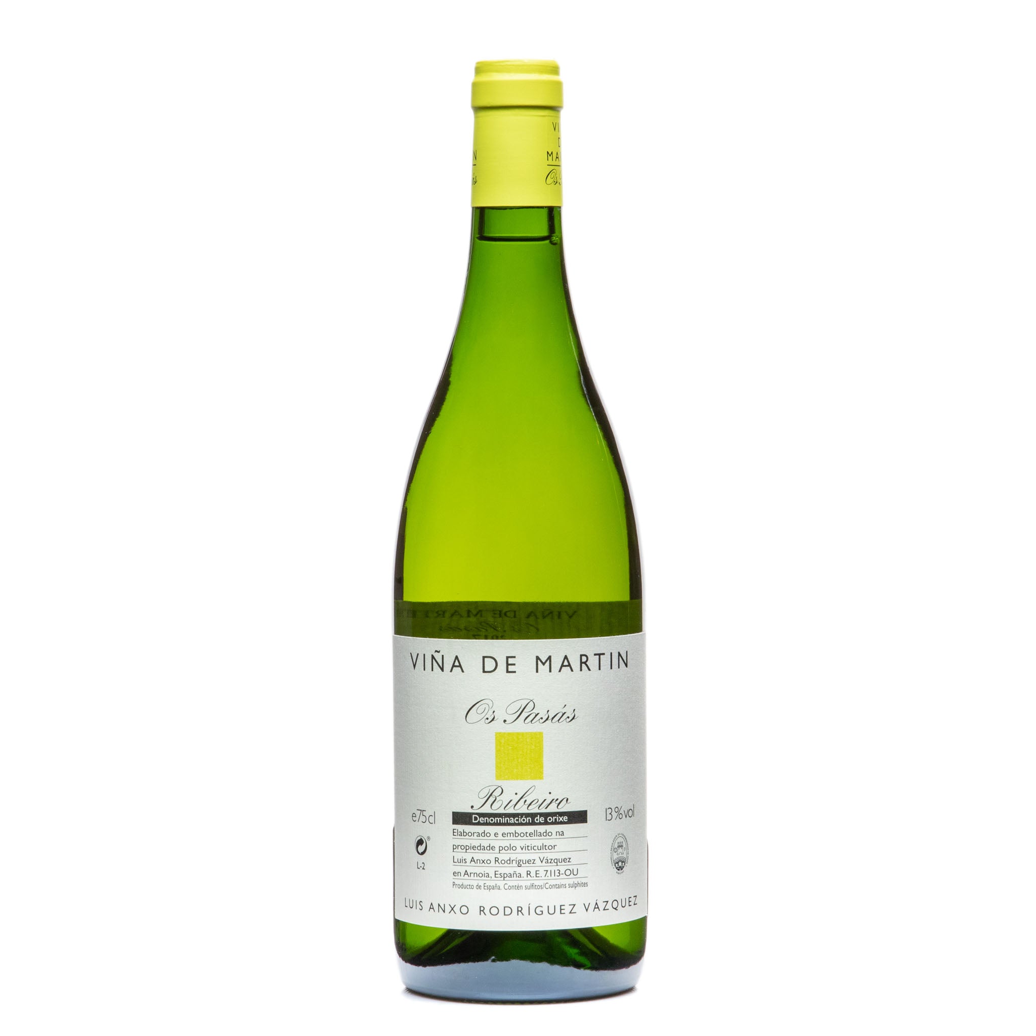 Luis Rodríguez, 'Os Pasás' Ribeiro 2017 from Luis Rodríguez - Parcelle Wine