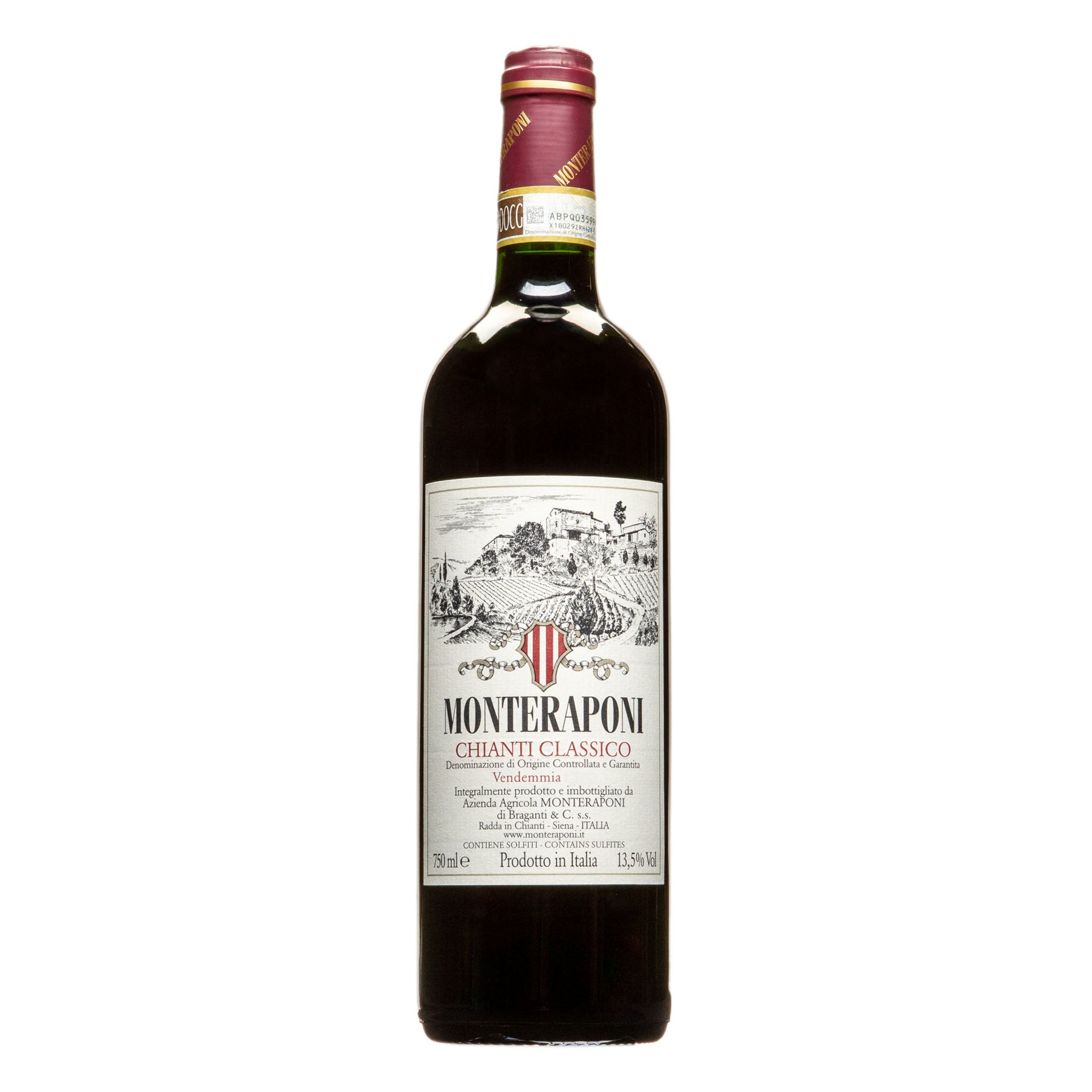 Monteraponi, Chianti Classico 2018 from Monteraponi - Parcelle Wine