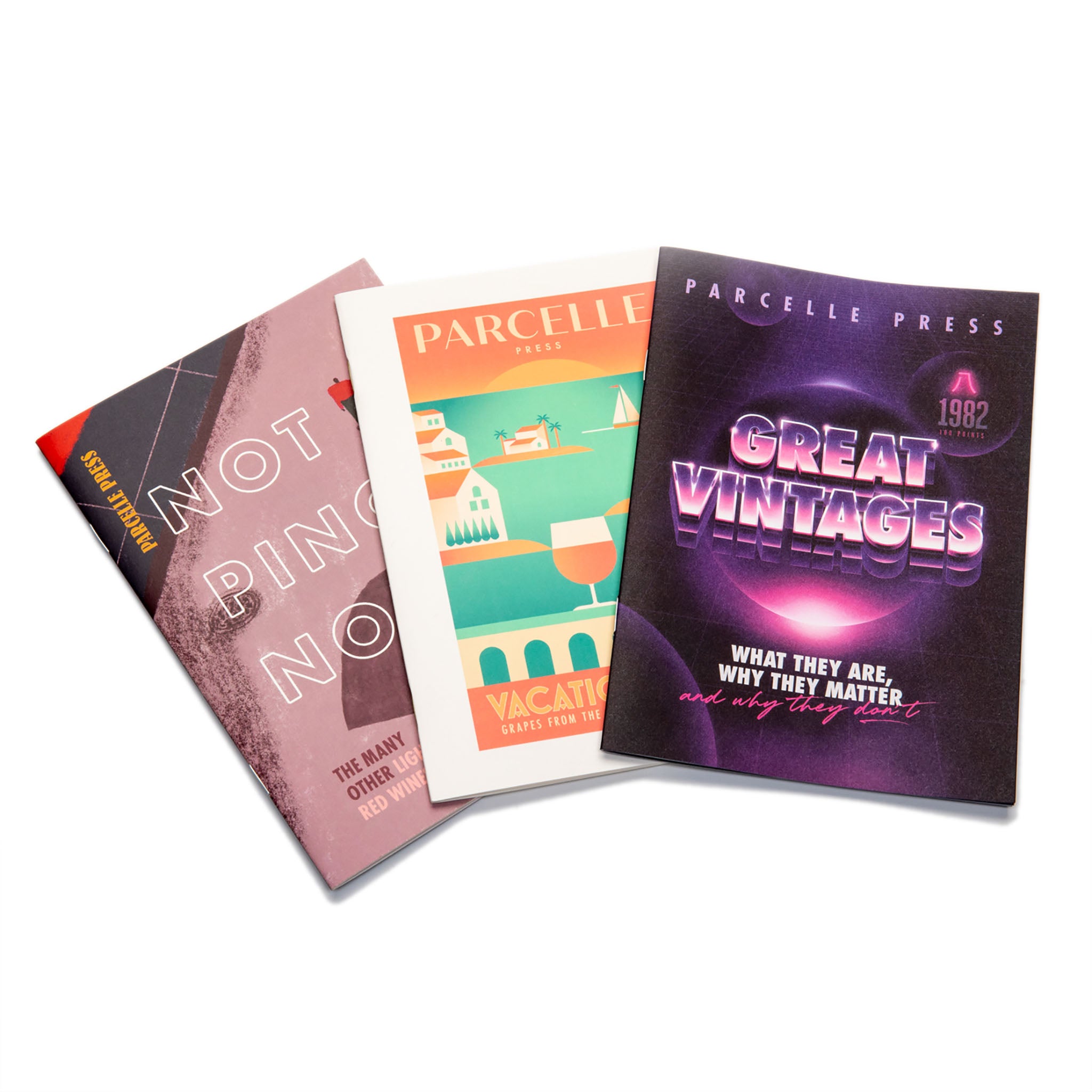 Parcelle Press Journal 3-Pack from Parcelle - Parcelle Wine