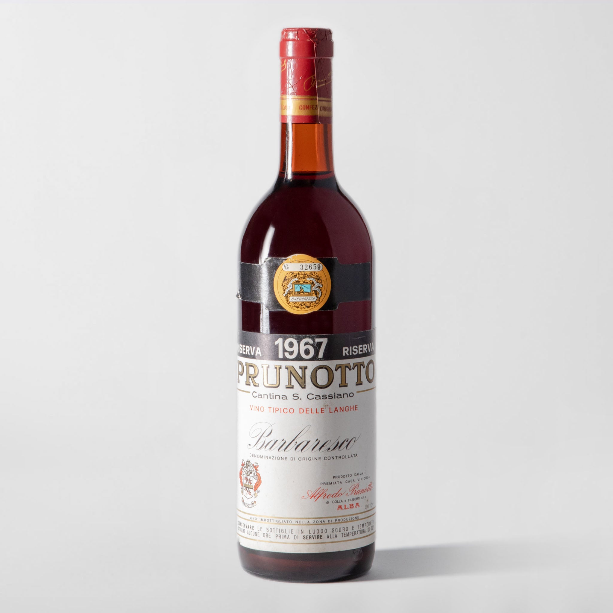 Prunotto, Barbaresco Riserva 1967 - Parcelle Wine