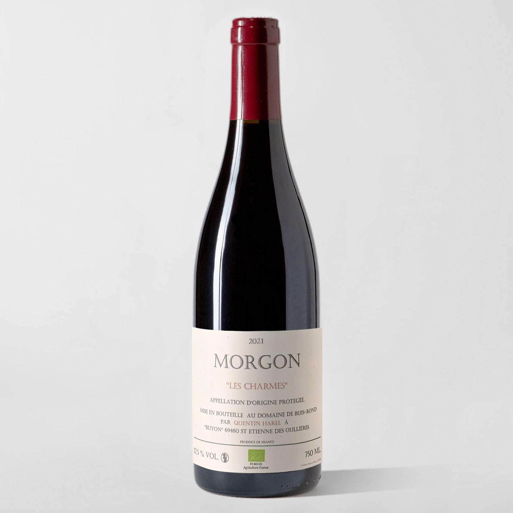 Quentin Harel, Morgon 'Les Charmes' 2021 - Parcelle Wine