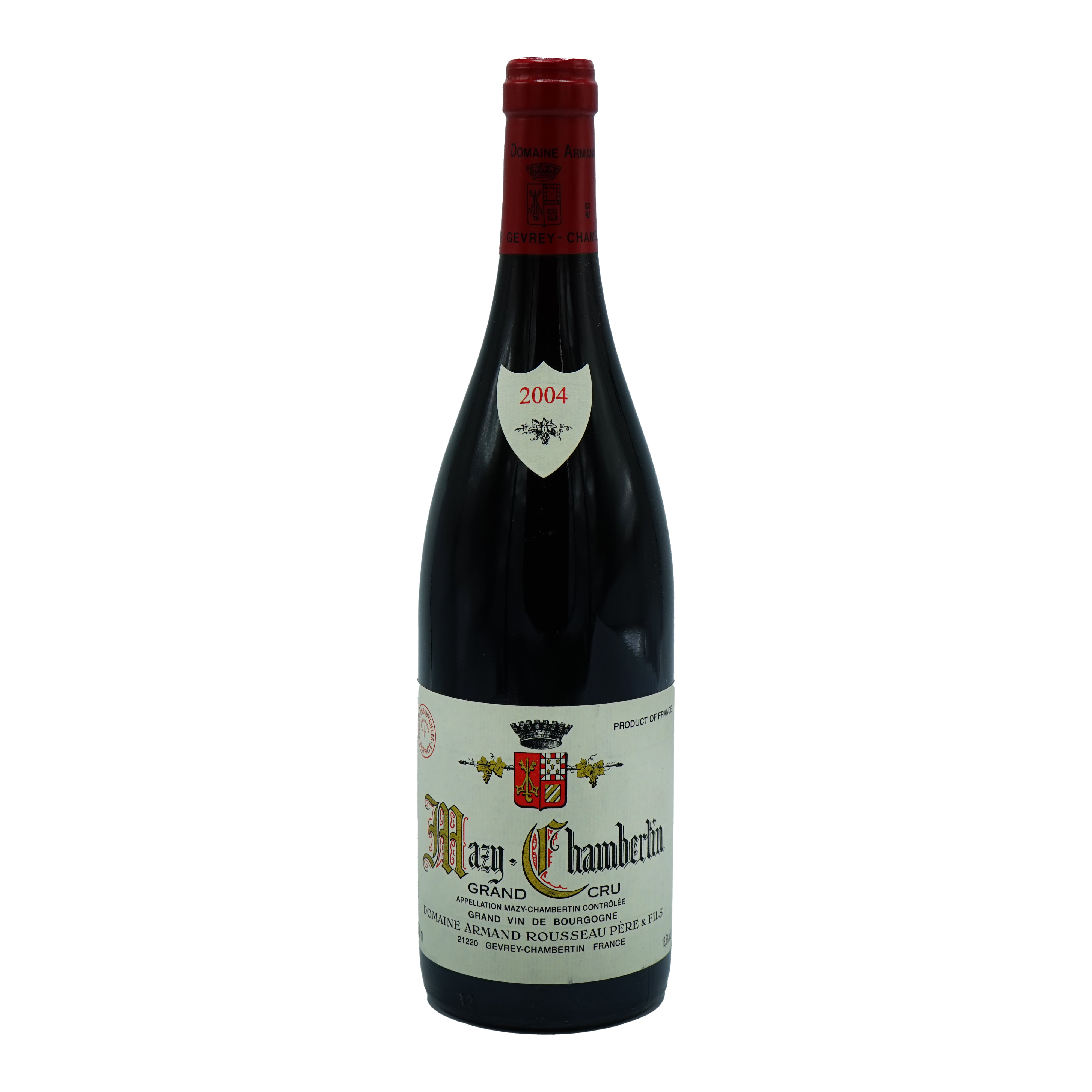 A. Rousseau, 'Mazy-Chambertin' Grand Cru 2004 - Parcelle Wine