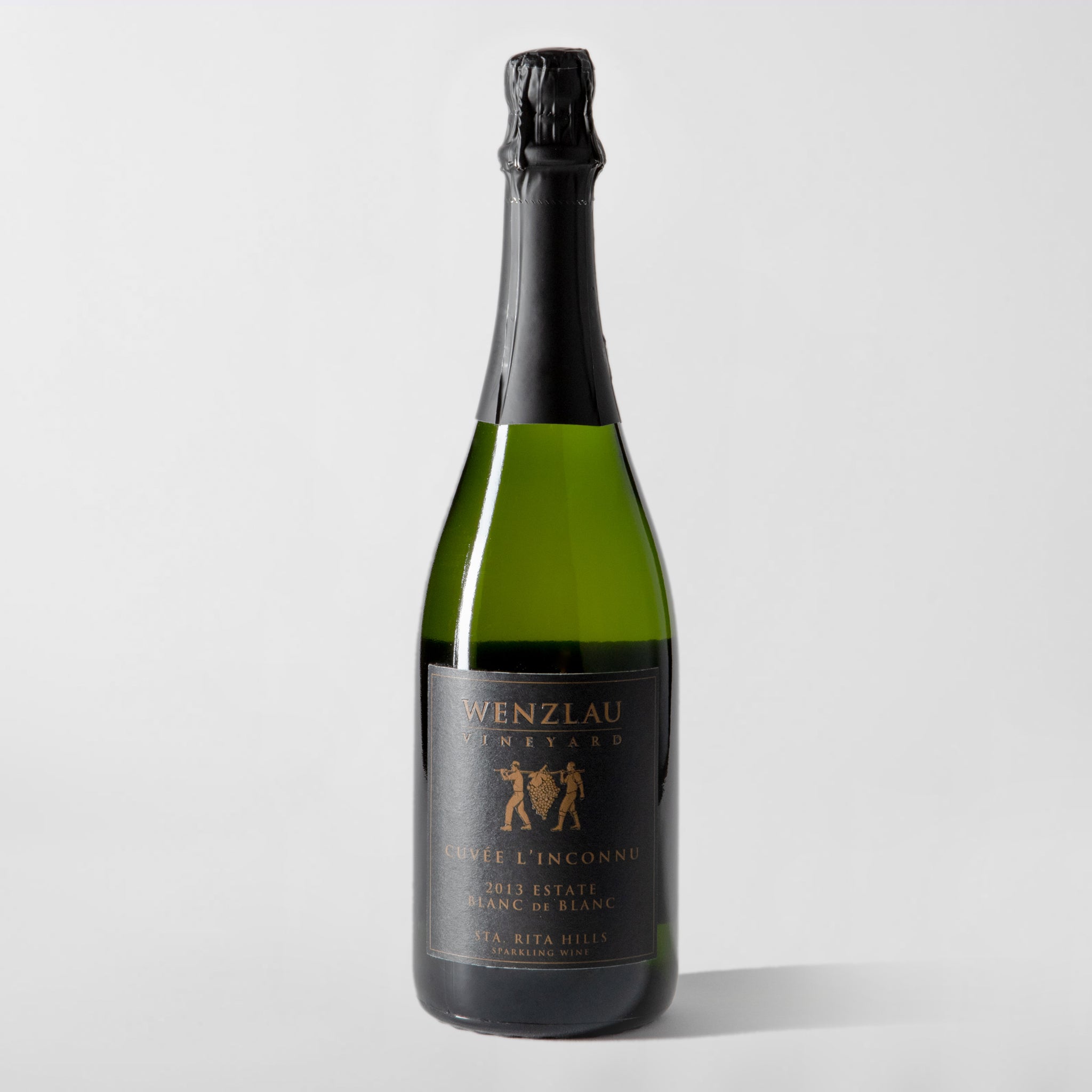 Wenzlau Vineyard, 'L'Inconnu' Blanc de Blancs Sta. Rita Hills - Parcelle Wine