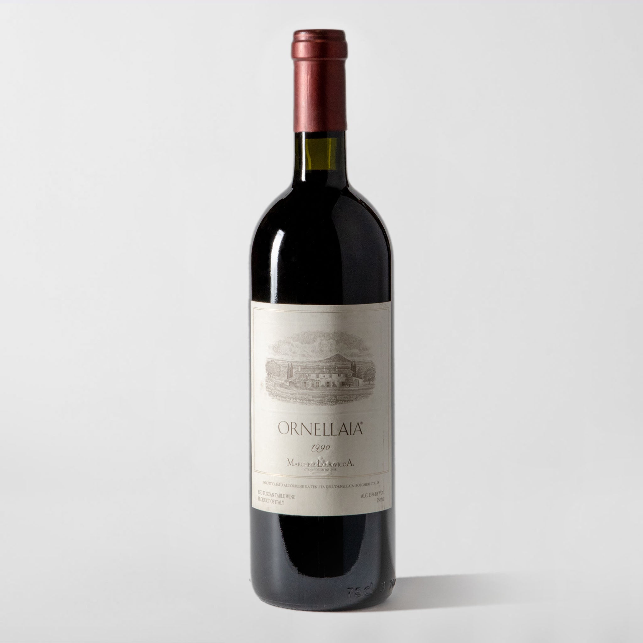 Tenuta dell'Ornellaia, Ornellaia Vino da Tavola 1990 - Parcelle Wine