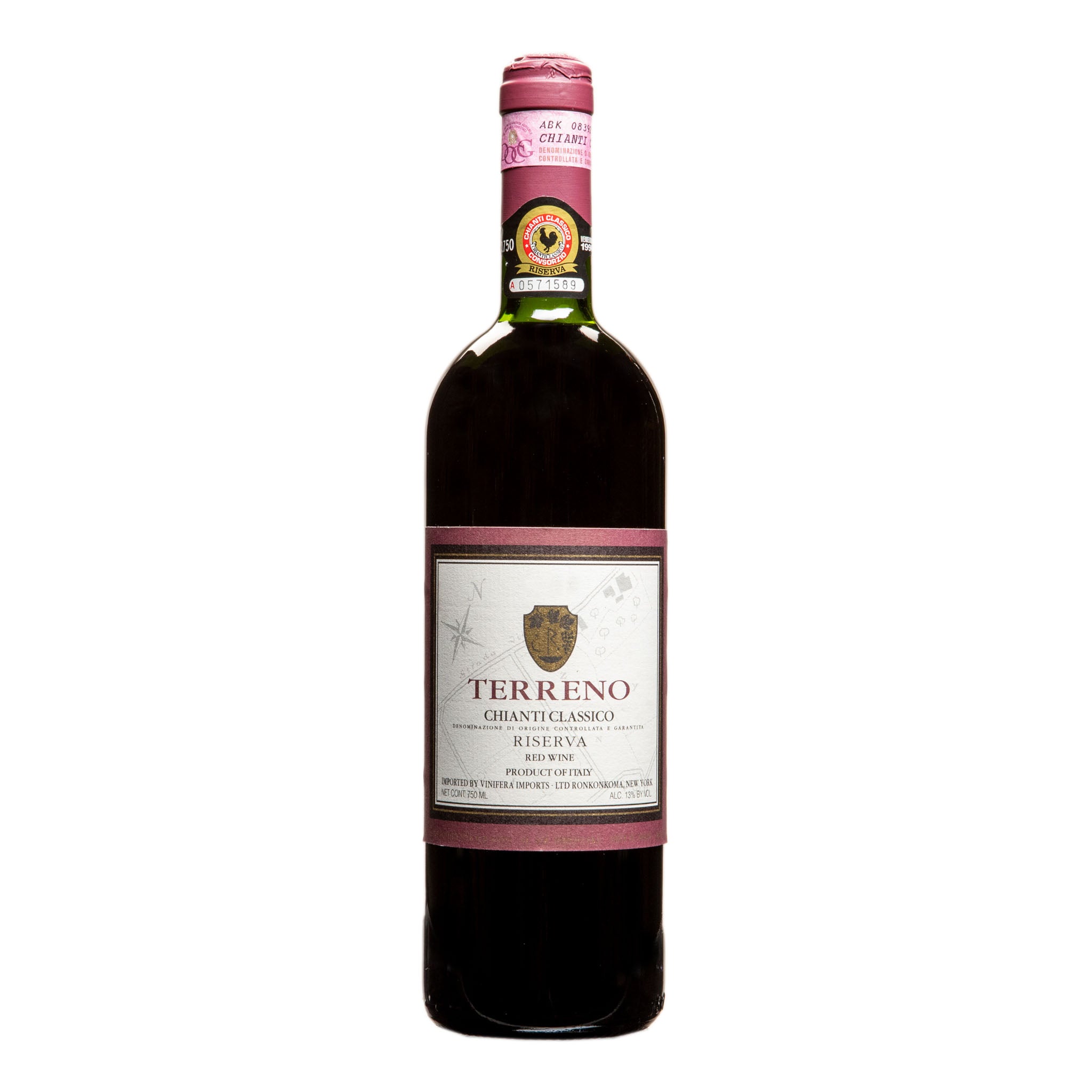 Terreno, Chianti Classico Riserva 1996 from Terreno - Parcelle Wine