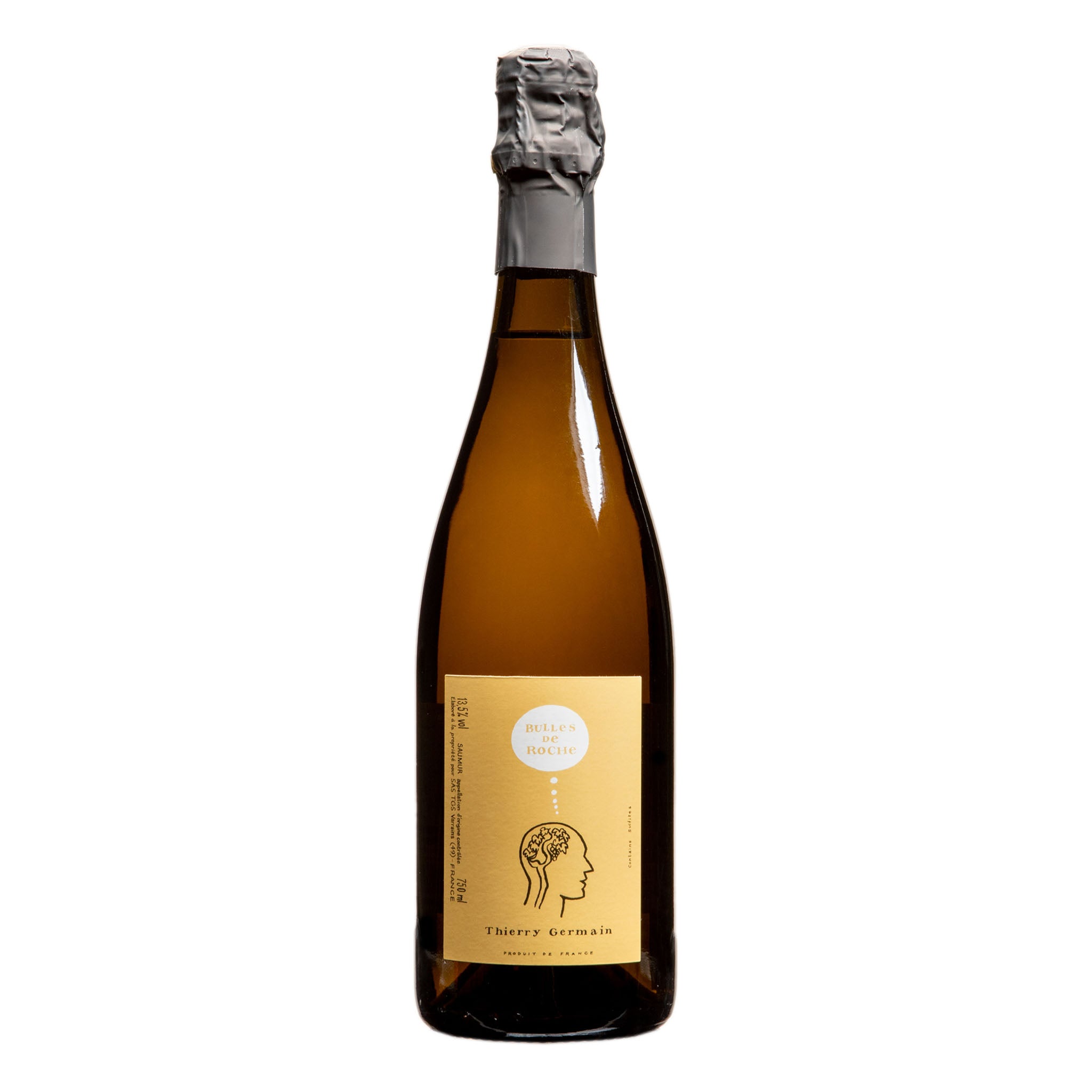 Thierry Germain, 'Bulles de Roche' Saumur Brut NV from Thierry Germain - Parcelle Wine