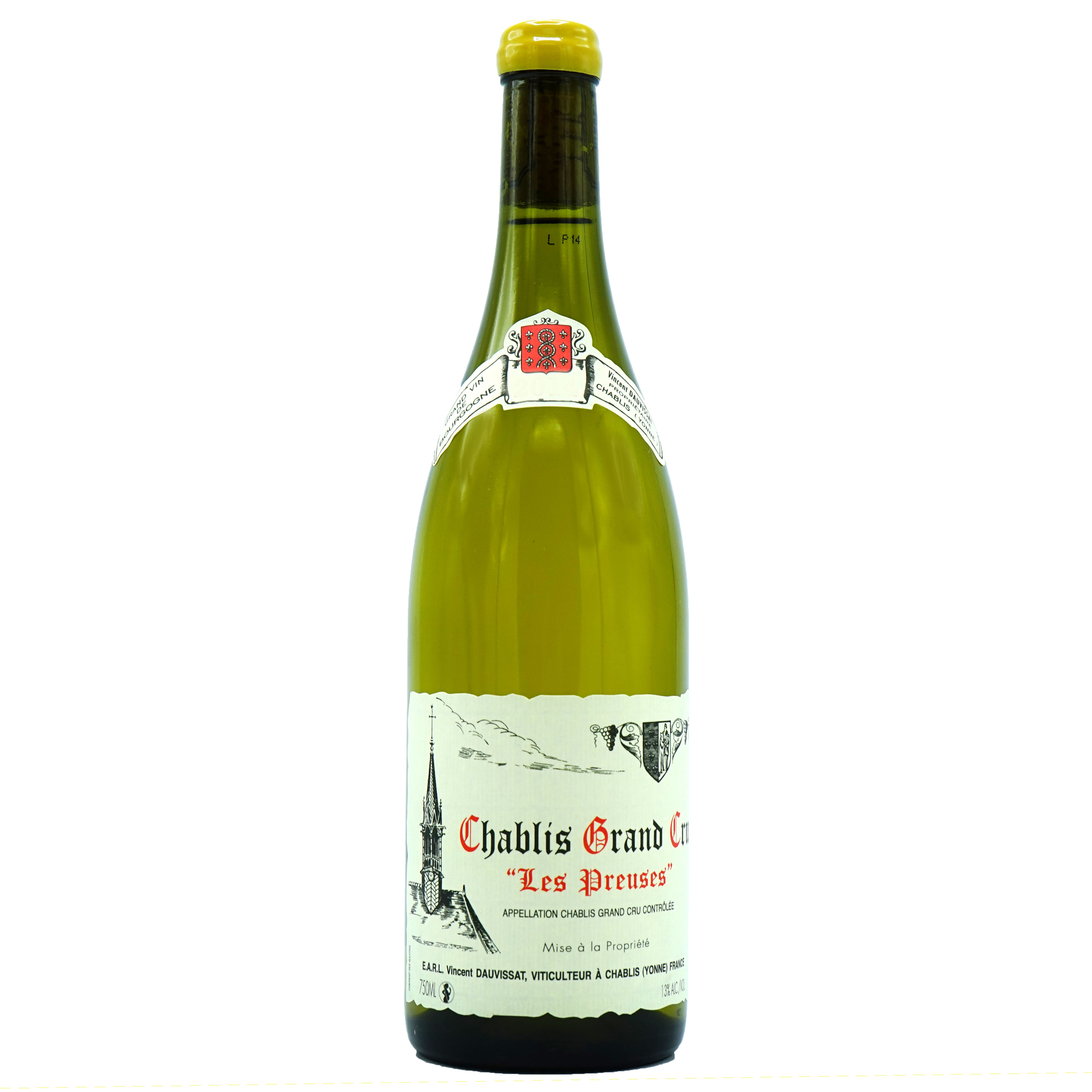 Dauvissat, 'Preuses' Grand Cru Chablis 2016 from Dauvissat - Parcelle Wine