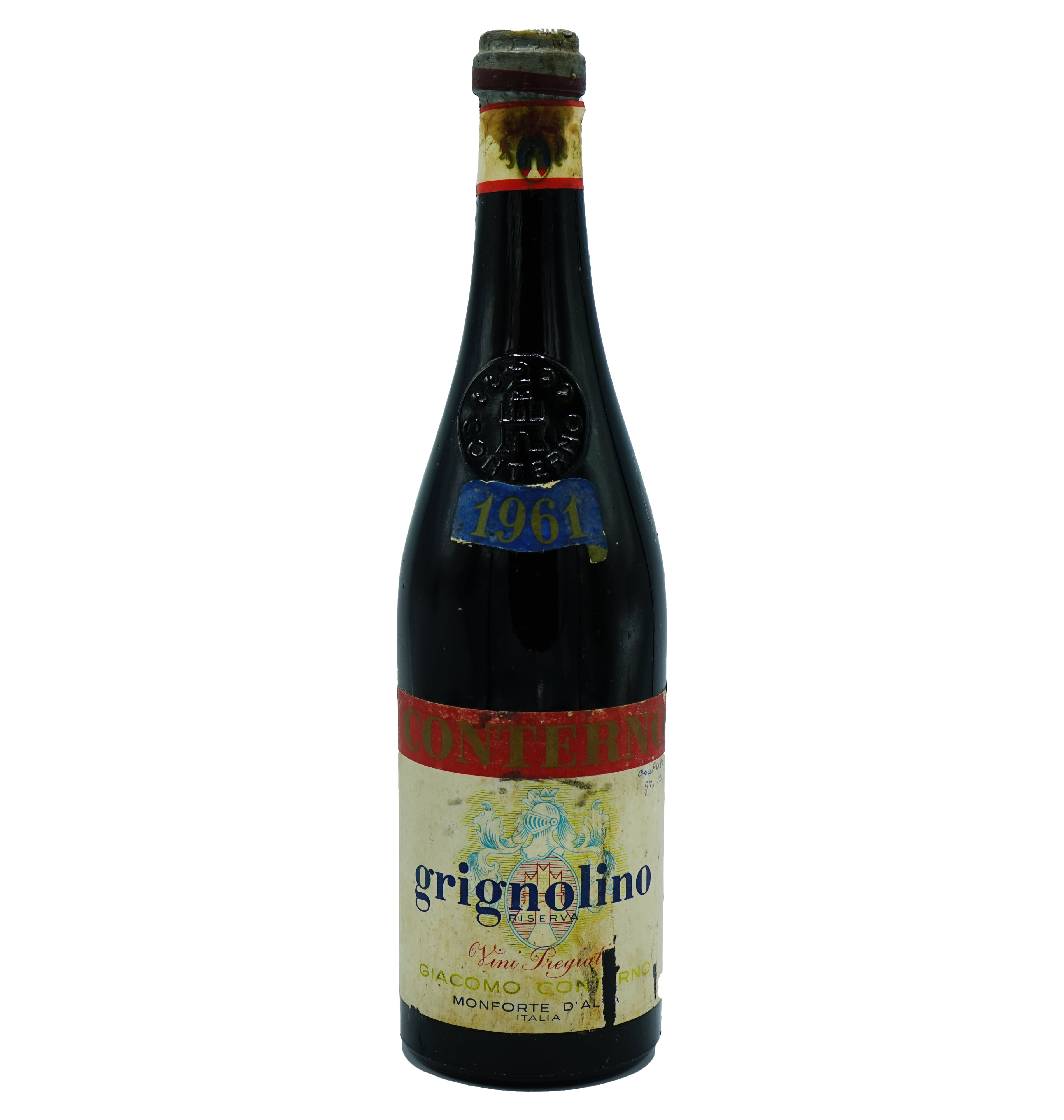 G. Conterno, Grignolino Riserva 1961 - Parcelle Wine