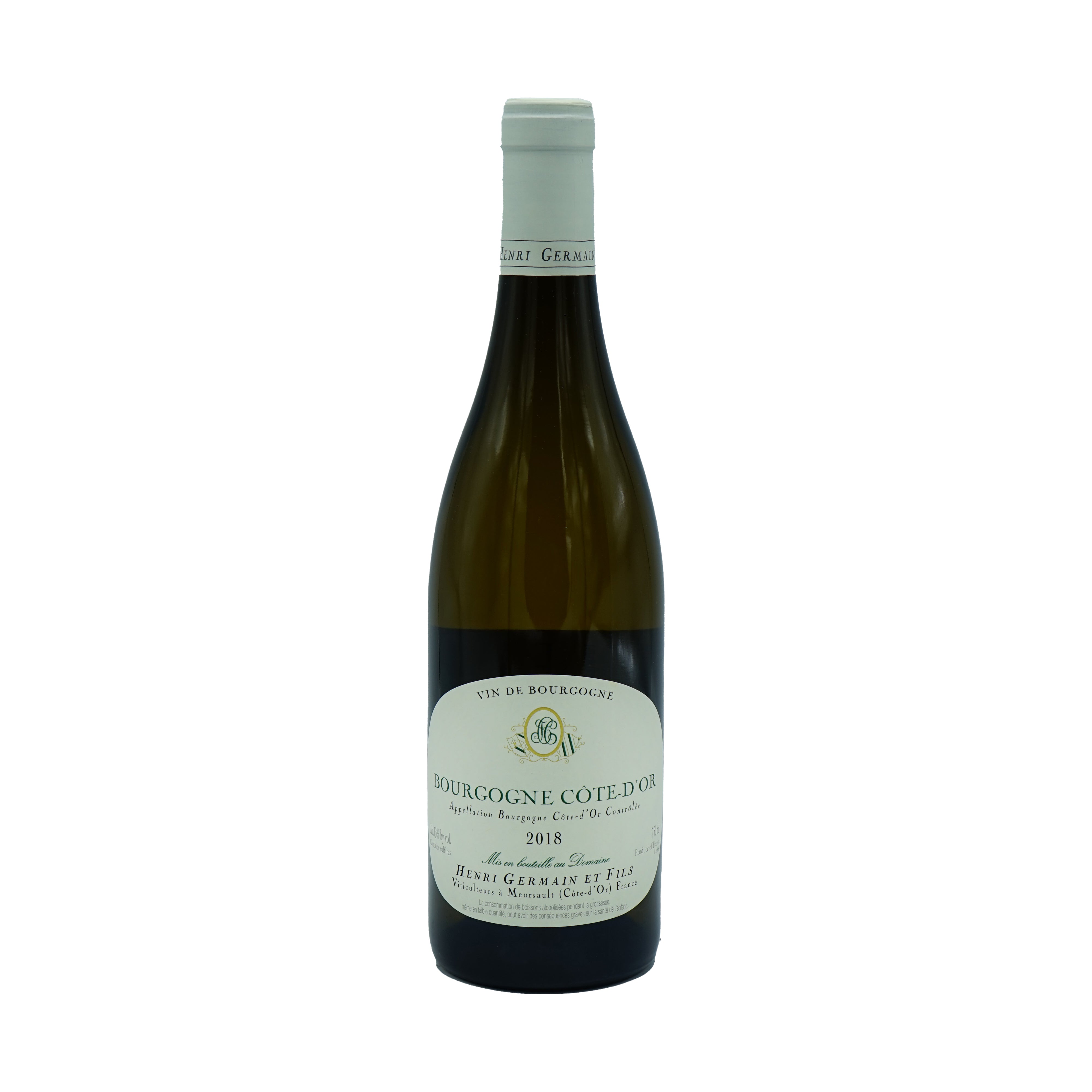 Henri Germain, Bourgogne Blanc 2018 from Henri Germain - Parcelle Wine