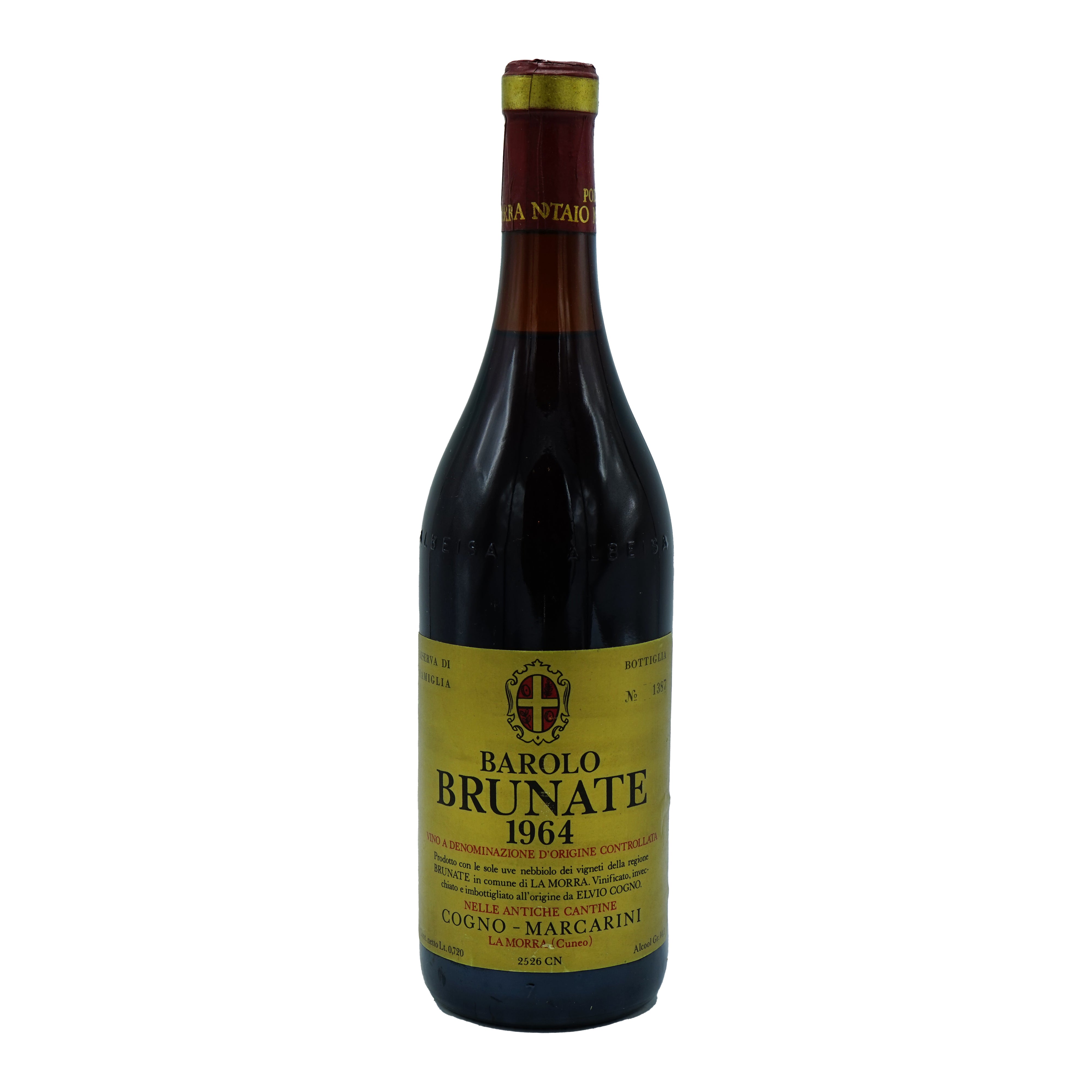 Marcarini, 'Brunate' Barolo 1964 from Marcarini - Parcelle Wine