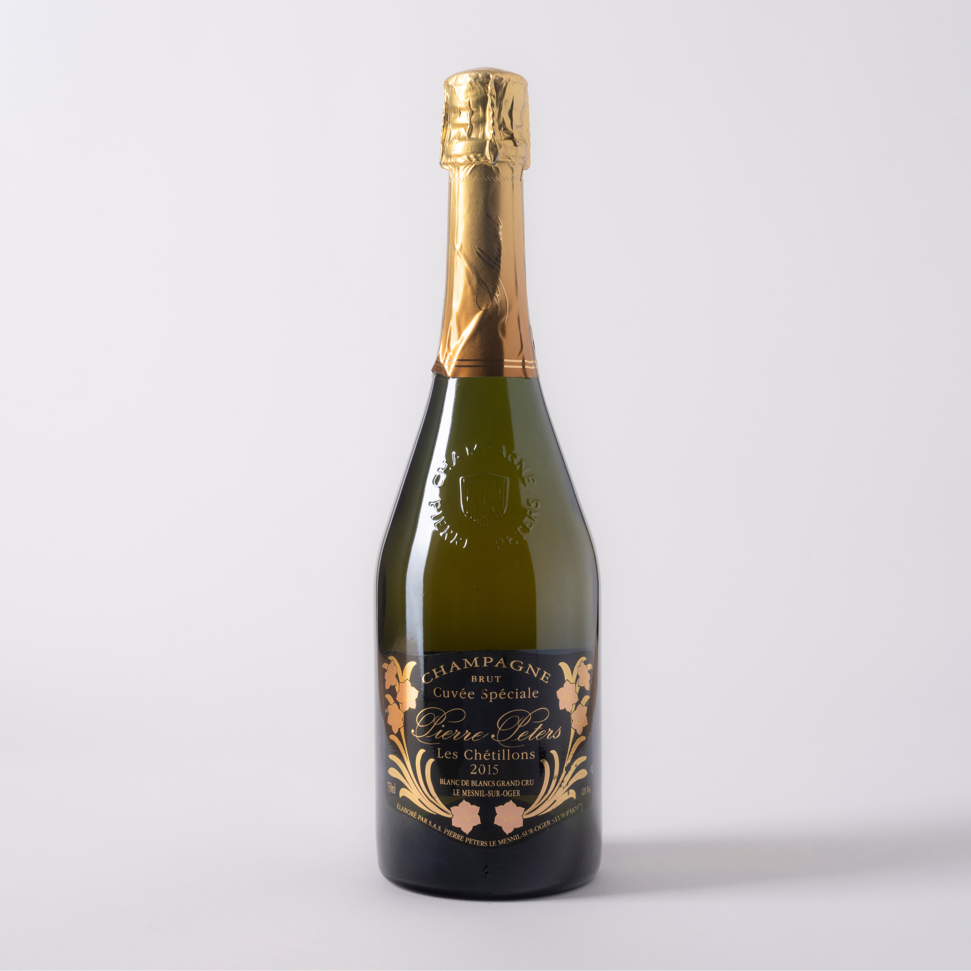 Pierre Peters, Blanc de Blancs Grand Cru 'Les Chétillons' 2015 - Parcelle Wine