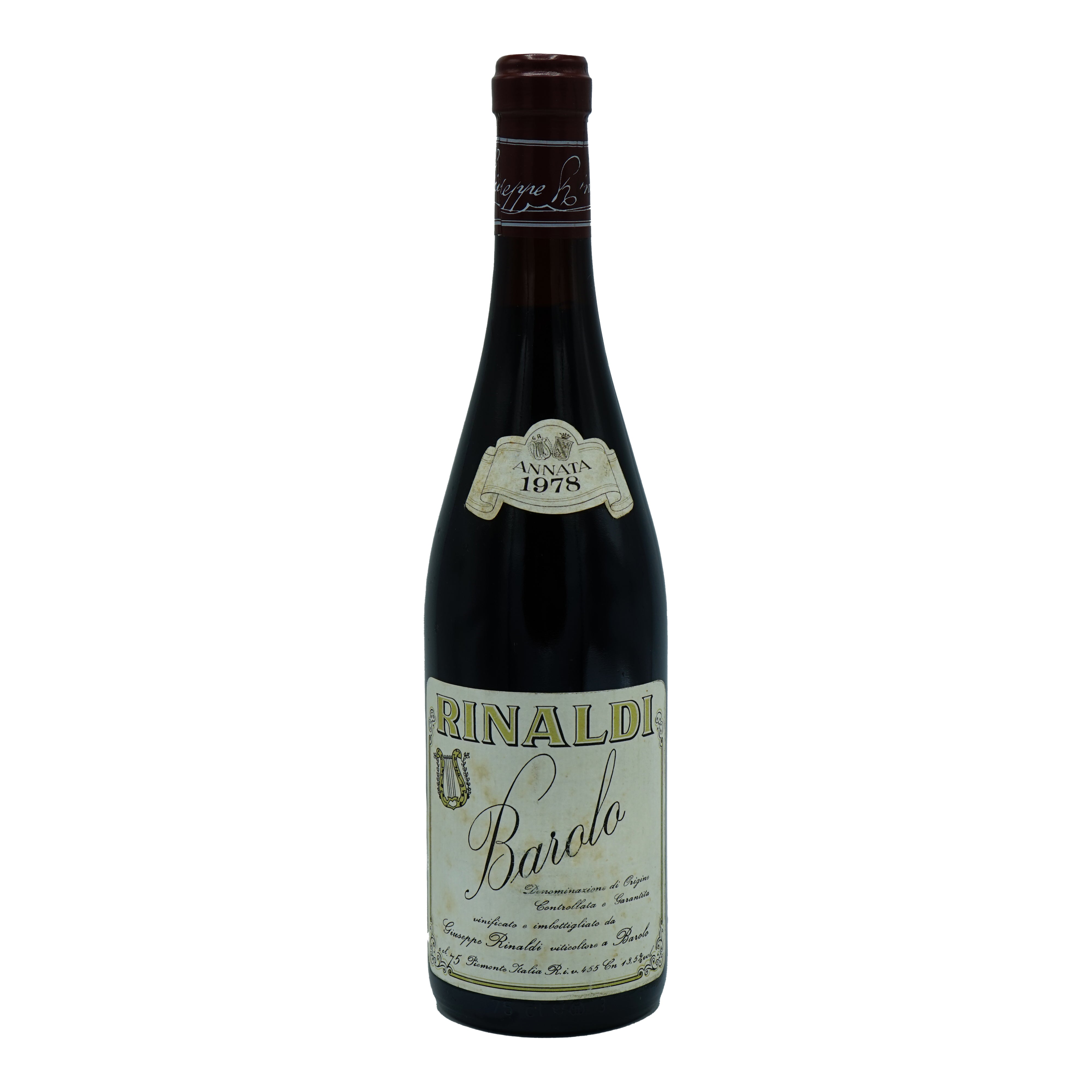 G. Rinaldi, Barolo 1978 - Parcelle Wine