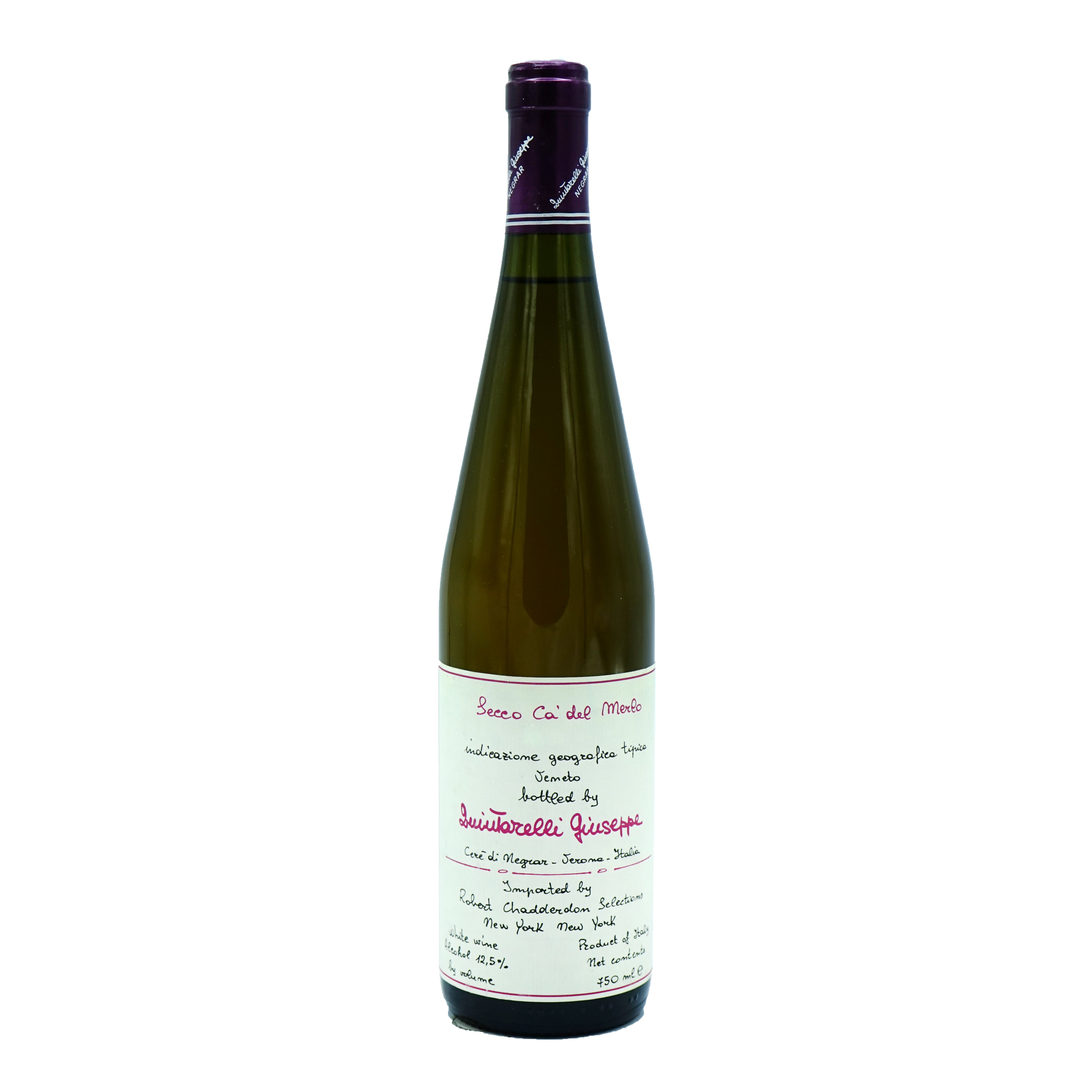 Giuseppe Quintarelli, 'Ca' del Merlo' Bianco Secco 1980 from Quintarelli - Parcelle Wine