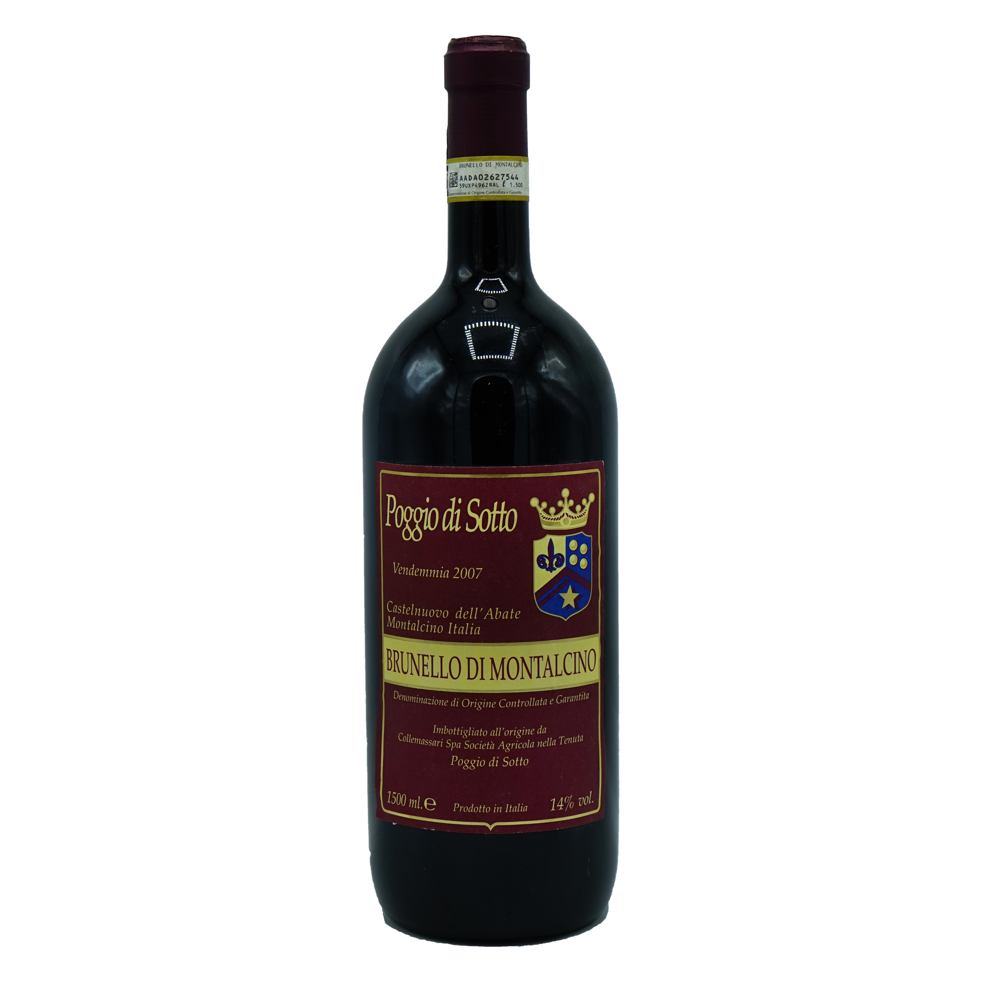 Poggio di Sotto, Brunello di Montalcino 2007 Magnum from Poggio di Sotto - Parcelle Wine