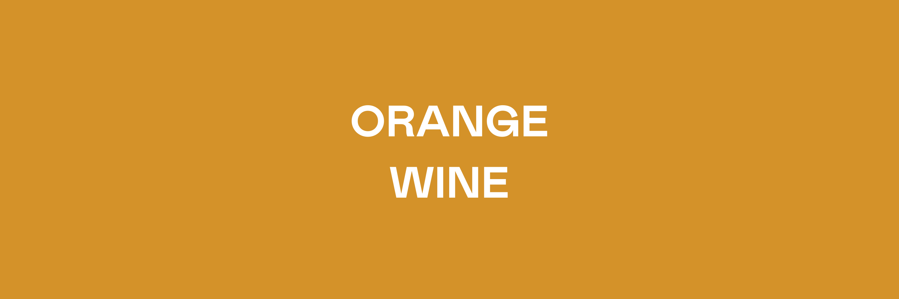 Orange Wine