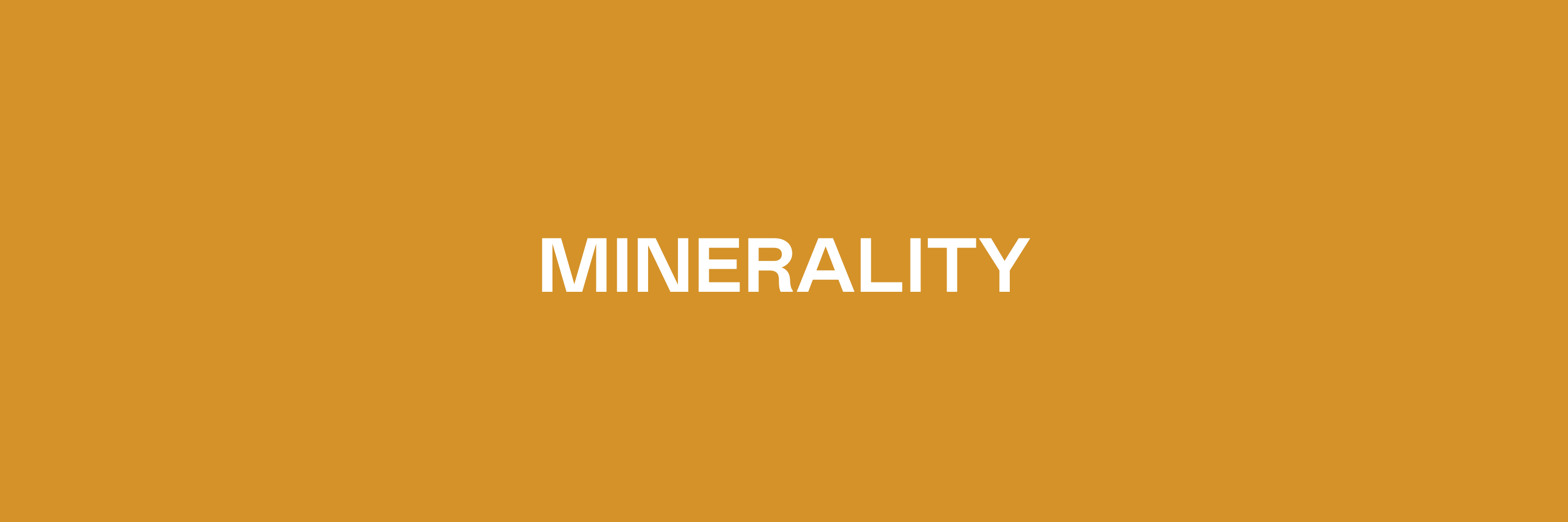 Minerality