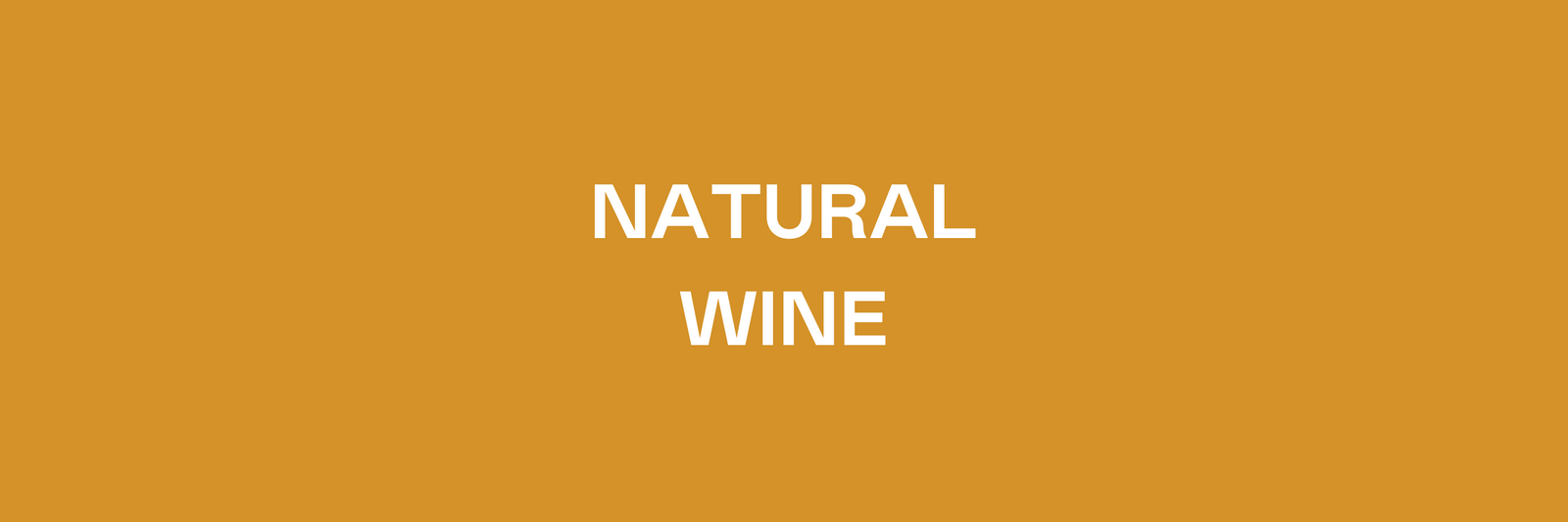 Natural Wine