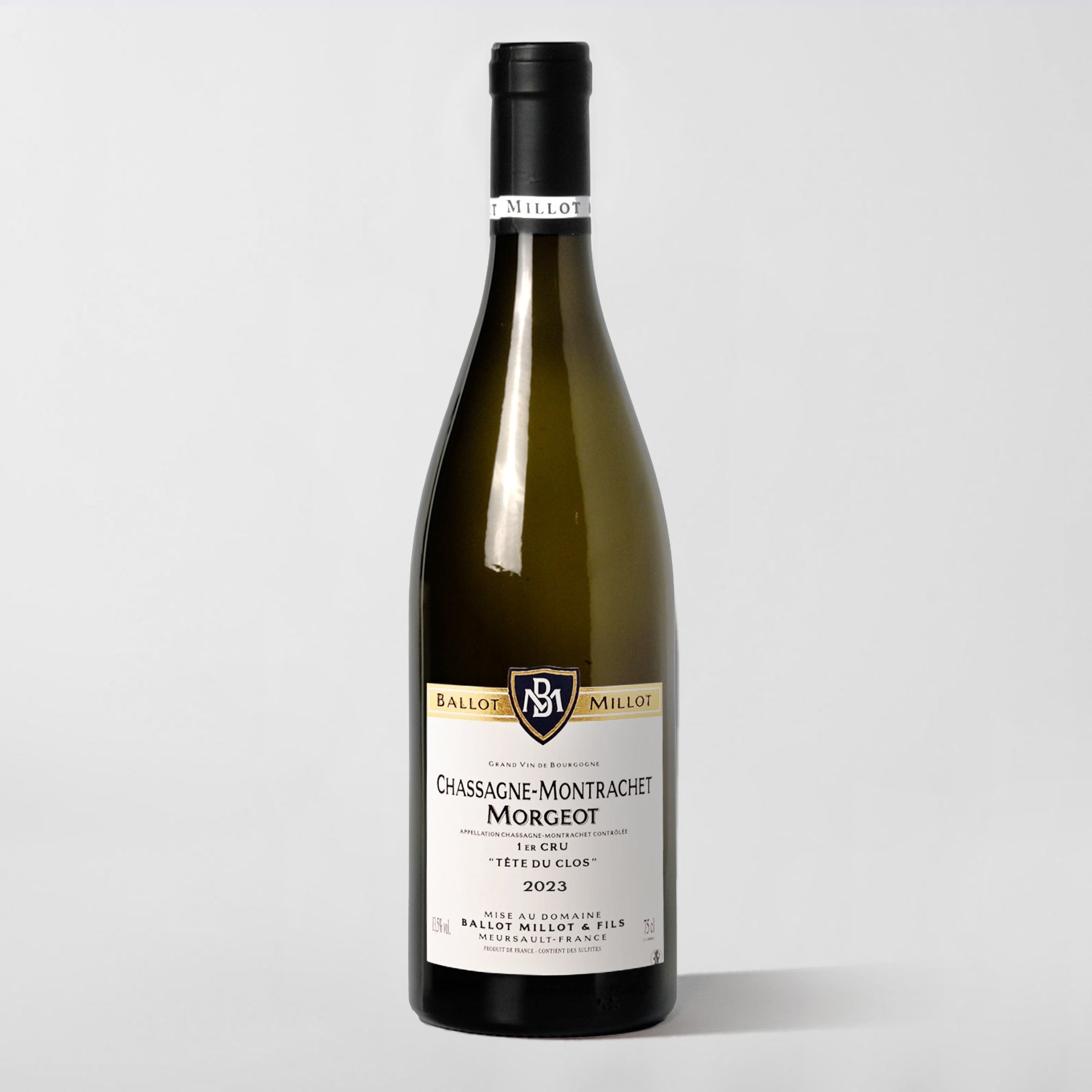 Ballot-Millot, Chassagne-Montrachet Premier Cru Morgeot 'Tête de Clos' 2023 - Parcelle Wine