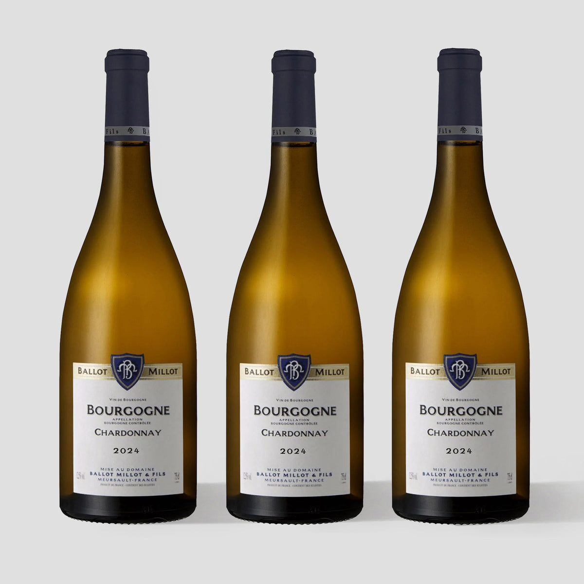 Ballot-Millot, Bourgogne Blanc 2024 3-pack (Pre-Sale Arriving 9/28)