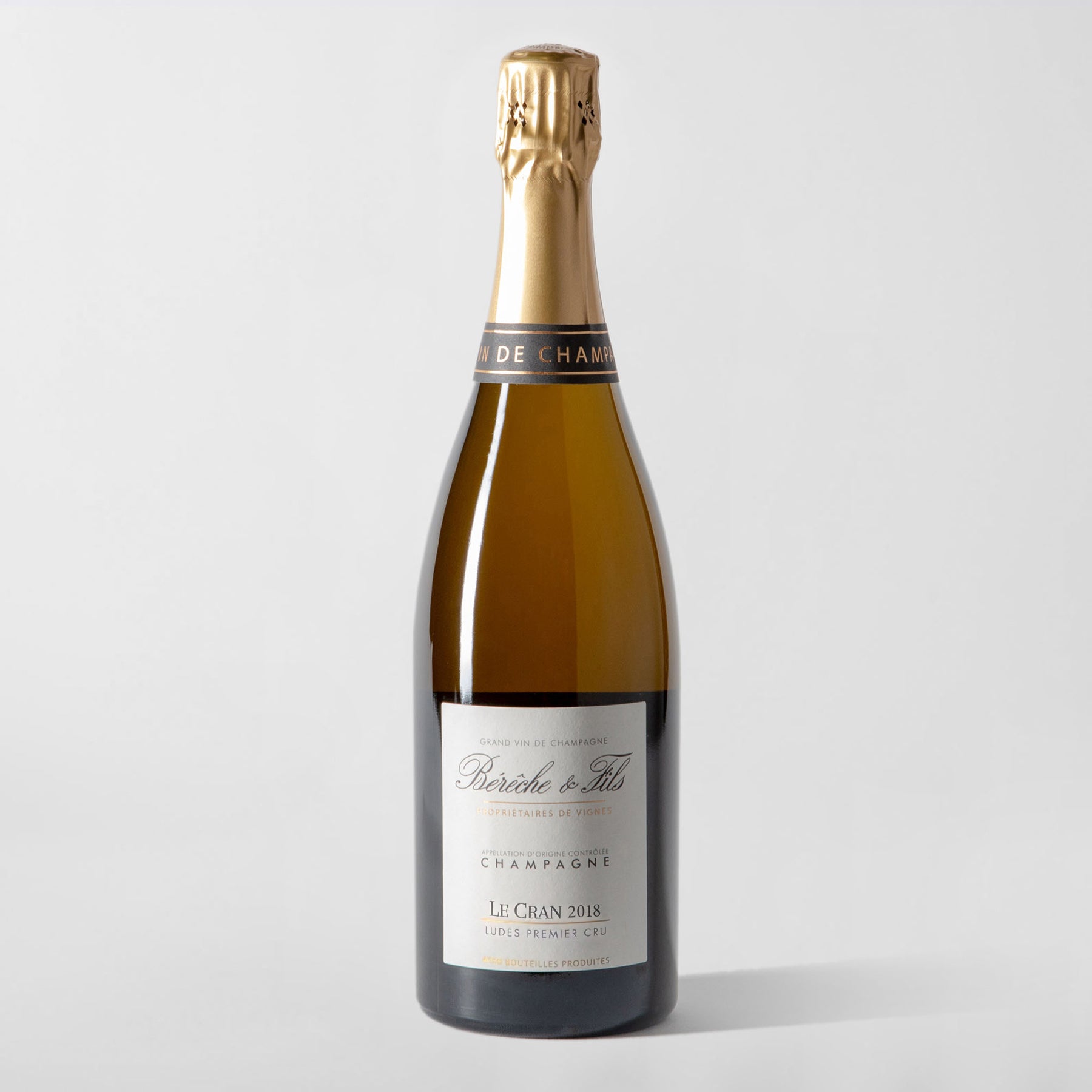 Bérêche, 'Le Cran' Brut Nature Premier Cru 2018 (Pre-Sale Arriving March) - Parcelle Wine