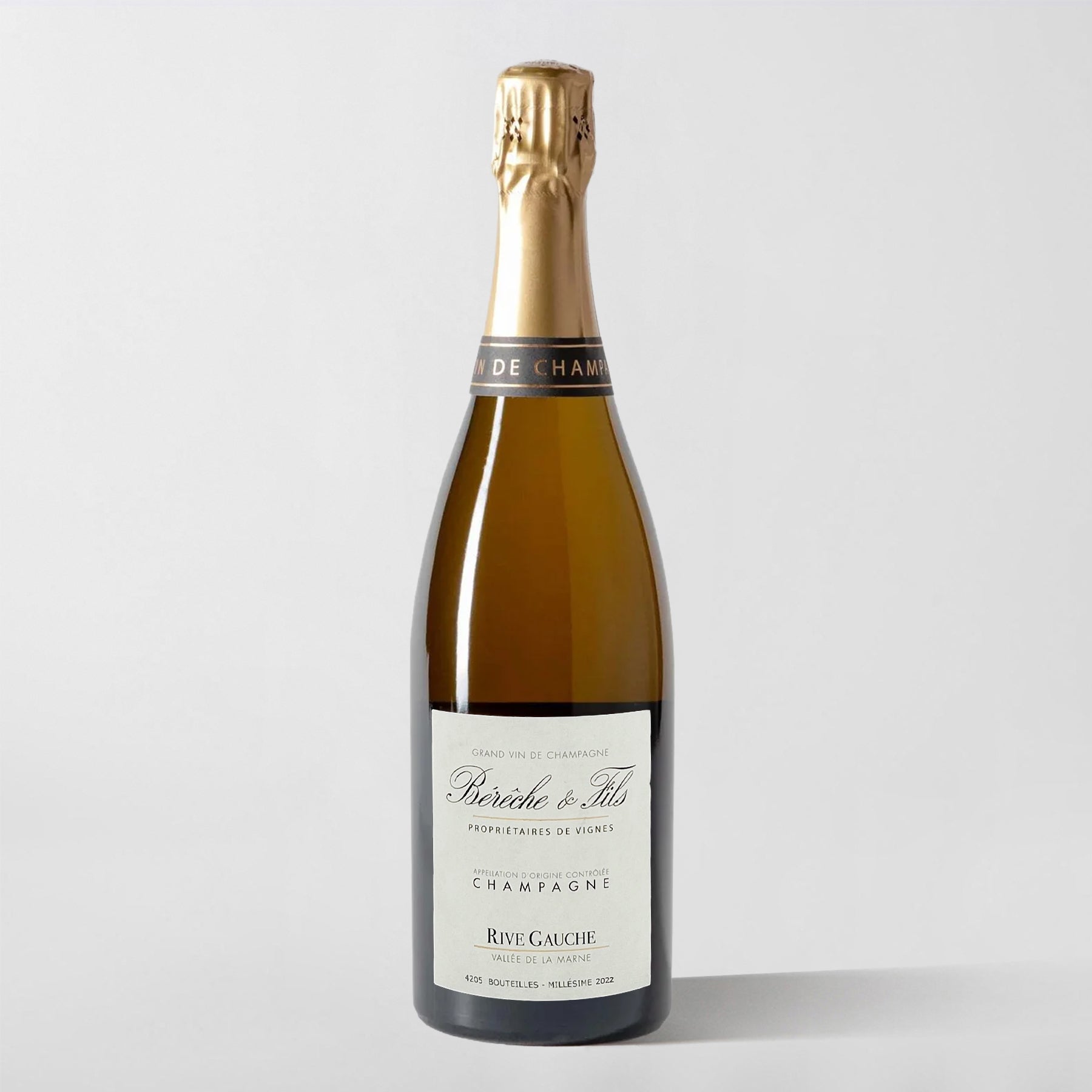 Bérêche, 'Rive Gauche' Vallée de la Marne Extra Brut 2022 (Pre-Sale Arriving 9/1)