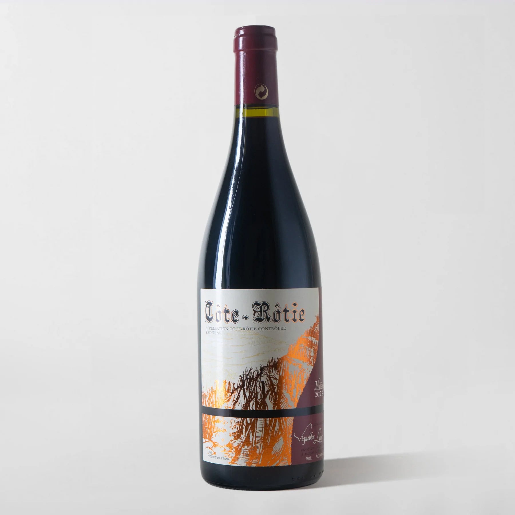 Bernard Levet, Côte-Rôtie 2022 - Parcelle Wine