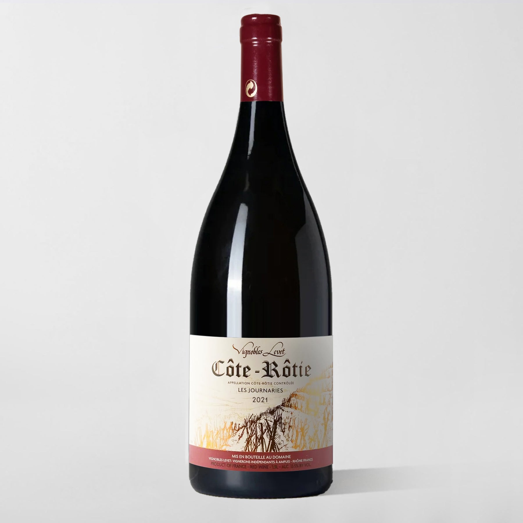Bernard Levet, Côte-Rôtie 'Les Journaries' 2021 Magnum (Pre-Sale Arriving 6/18) - Parcelle Wine