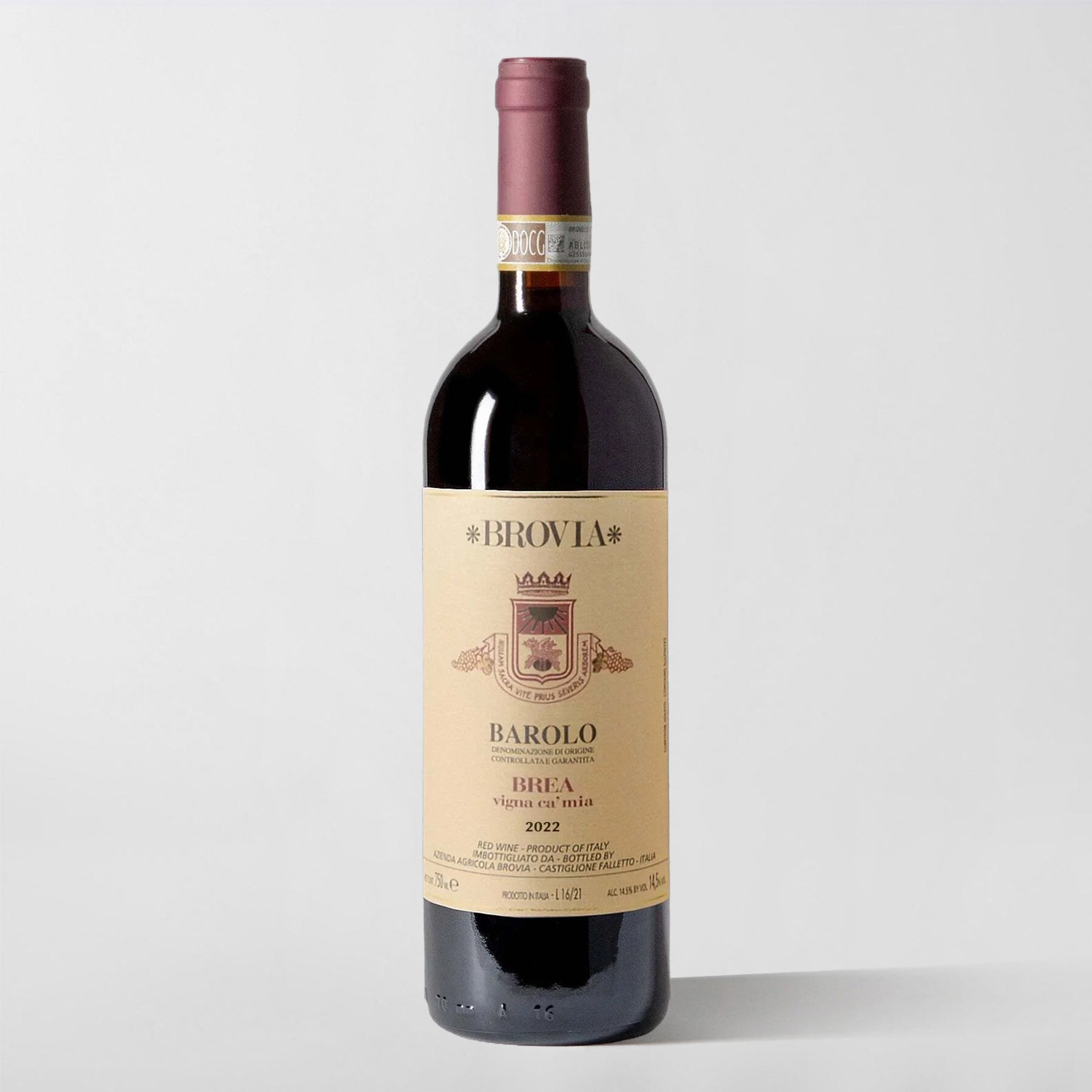 Brovia, Barolo 'Brea Vigna Ca' Mia' 2022 (Pre-Sale Arriving 8/26)