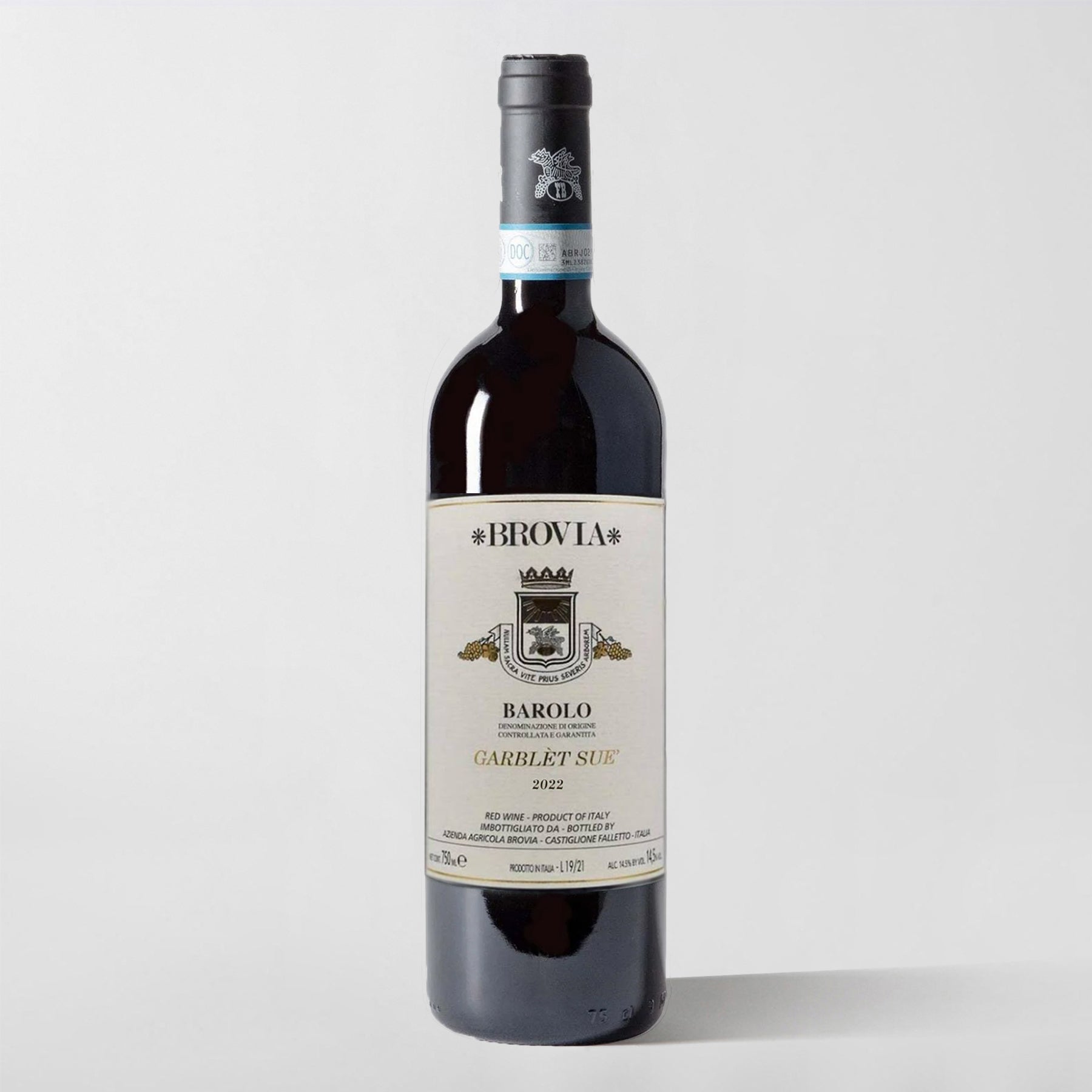 Brovia, Barolo 'Garblet Sué' 2022 (Pre-Sale Arriving 8/26)