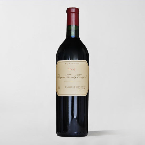 Bryant Family Vineyard, Cabernet Sauvignon 2003 - Parcelle Wine