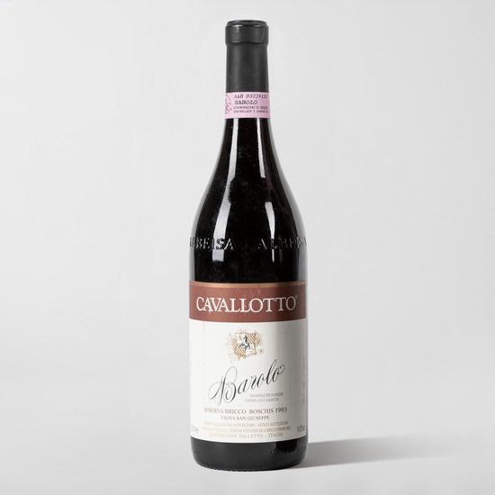 Cavallotto, Barolo Riserva 'Bricco Boschis Vigna San Giuseppe' 1993 - Parcelle Wine