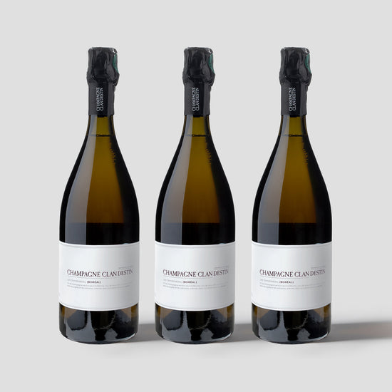 Champagne Clandestin, Vertical 3-pack: Boréal 2018, 2019, 2020 - Parcelle Wine