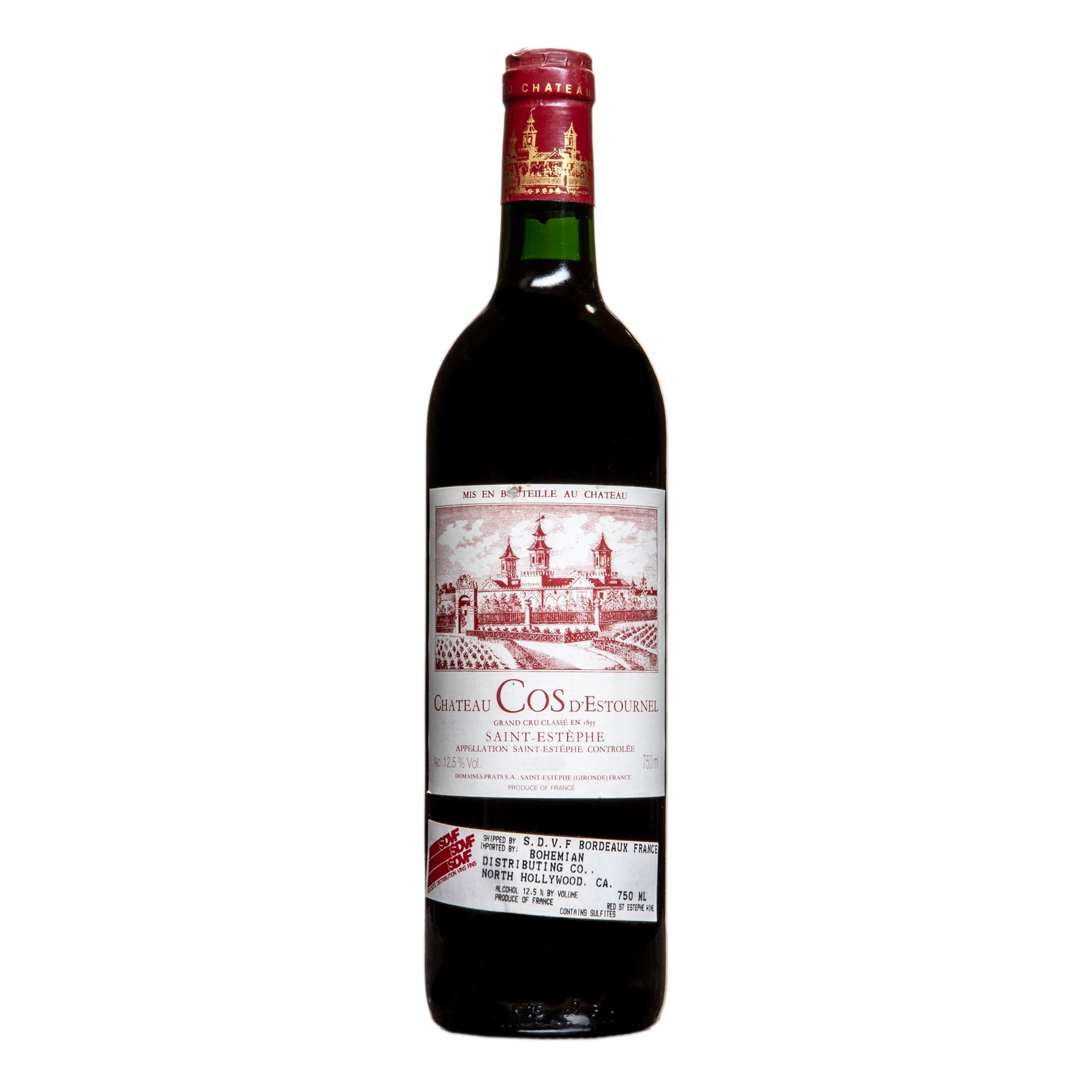Château Cos d'Estournel, Saint-Estèphe 1986 - Parcelle Wine