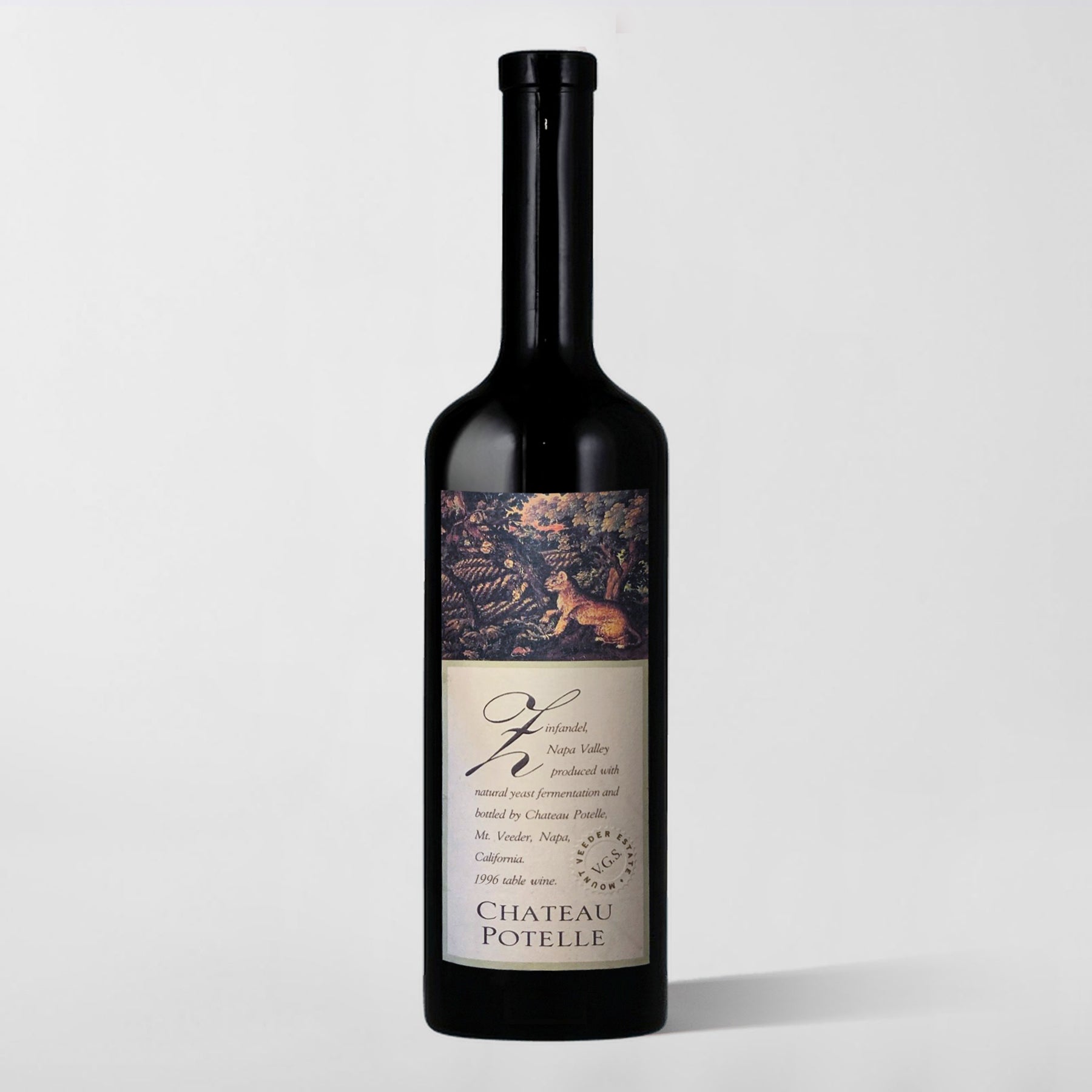 Chateau Potelle, Zinfandel 1996 - Parcelle Wine