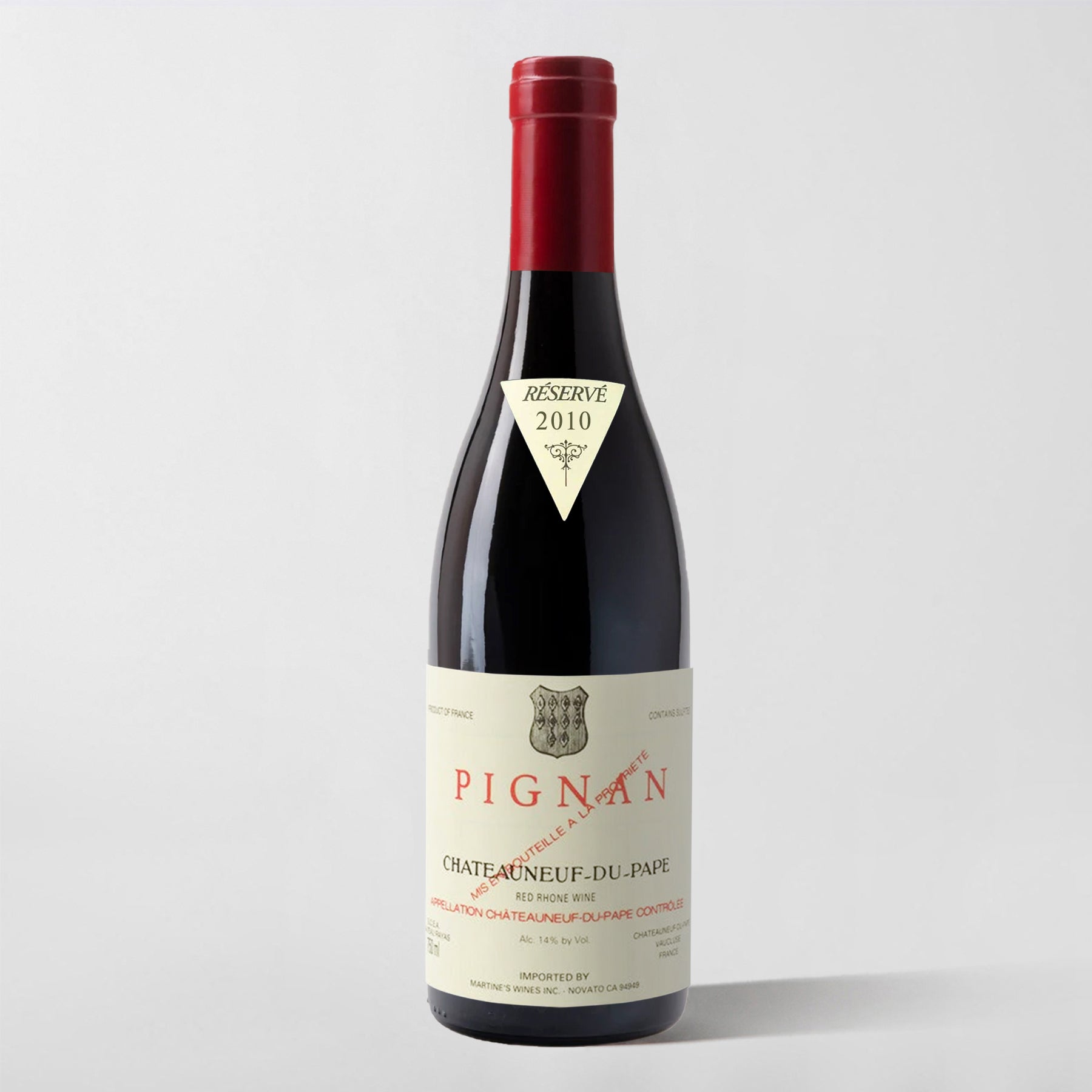 Château Rayas, Châteauneuf-du-Pape 'Pignan' 2010 - Parcelle Wine