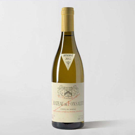 Château de Fonsalette, Côtes-du-Rhône Blanc 2012