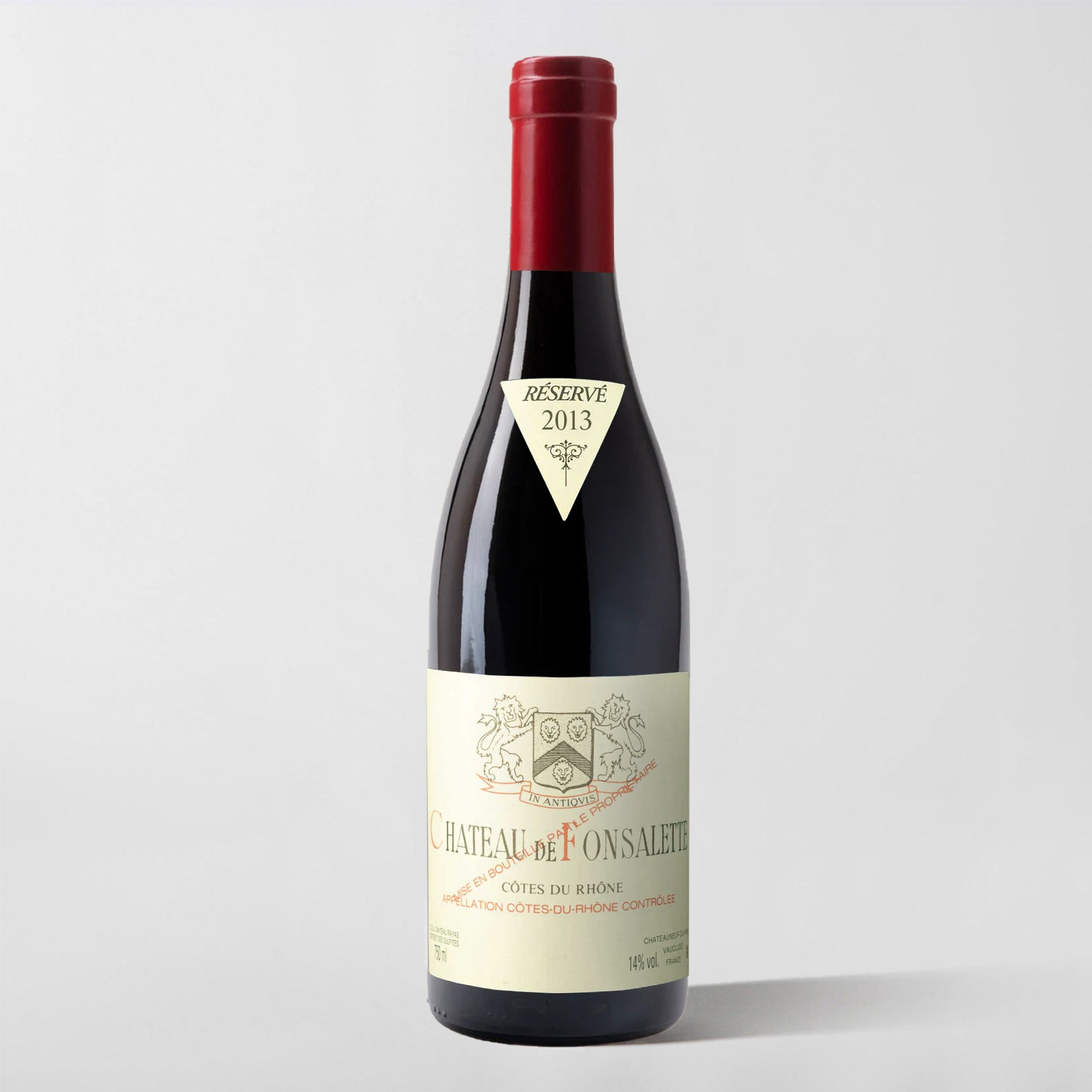 Château de Fonsalette, Côtes du Rhône 2013