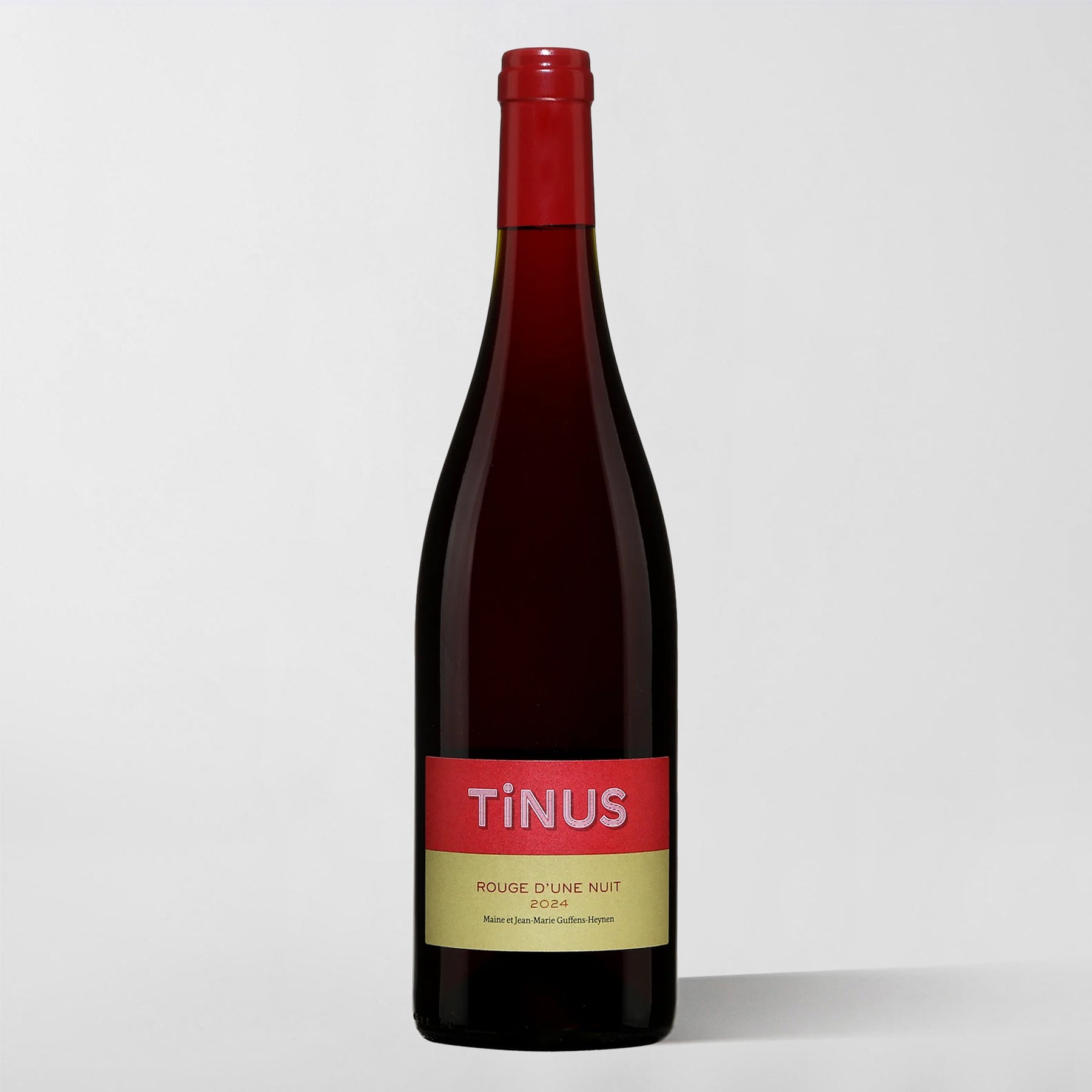 Château des Tourettes (Maine et Jean-Marie Guffens-Heynen), VdF Rouge d'Une Nuit 'Tinus' 2024 (Pre-Sale Arriving Early March)