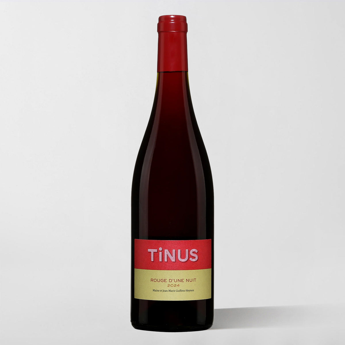 Château des Tourettes (Maine et Jean-Marie Guffens-Heynen), VdF Rouge d'Une Nuit 'Tinus' 2025 - Parcelle Wine