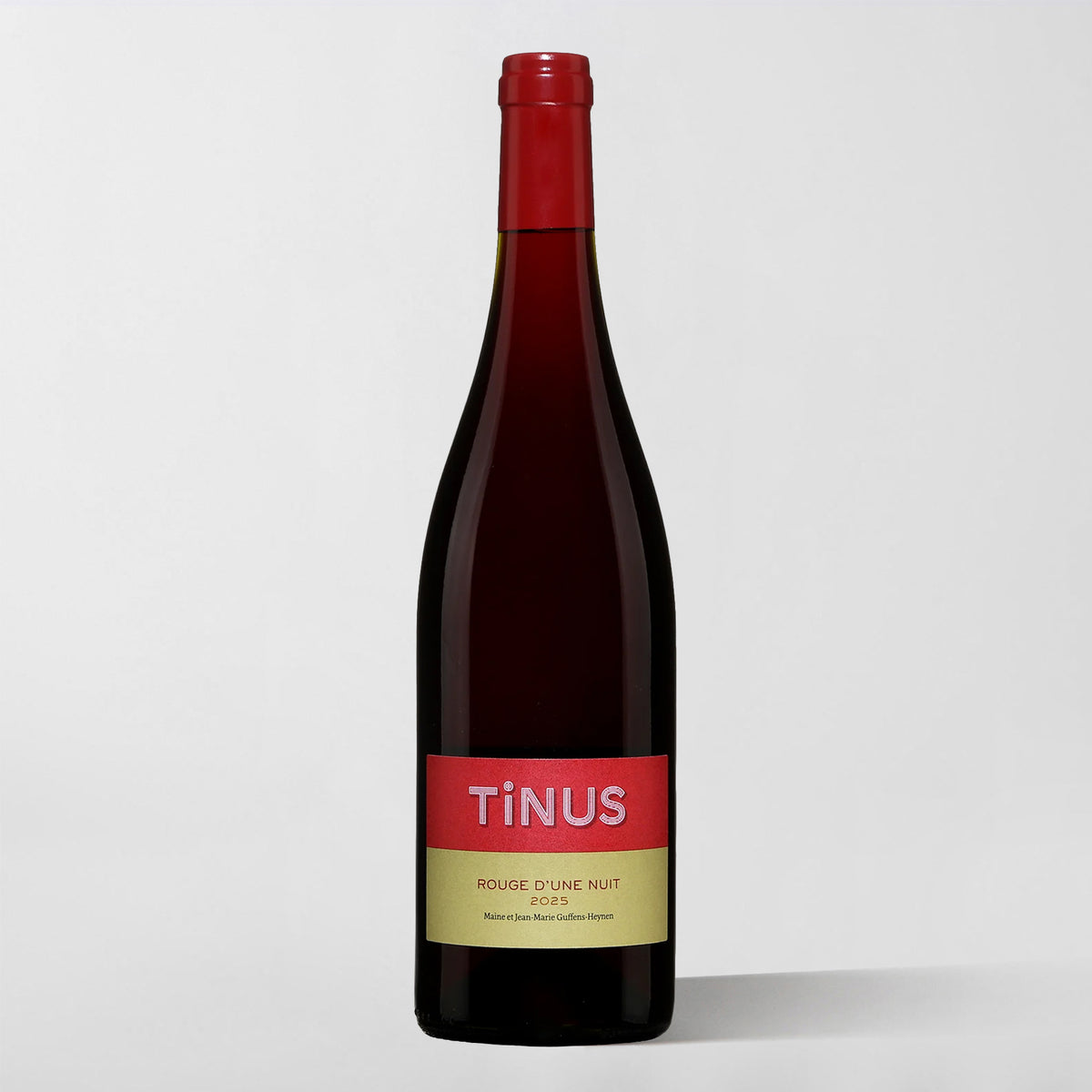 Château des Tourettes (Maine et Jean-Marie Guffens-Heynen), VdF Rouge d'Une Nuit 'Tinus' 2025 - Parcelle Wine